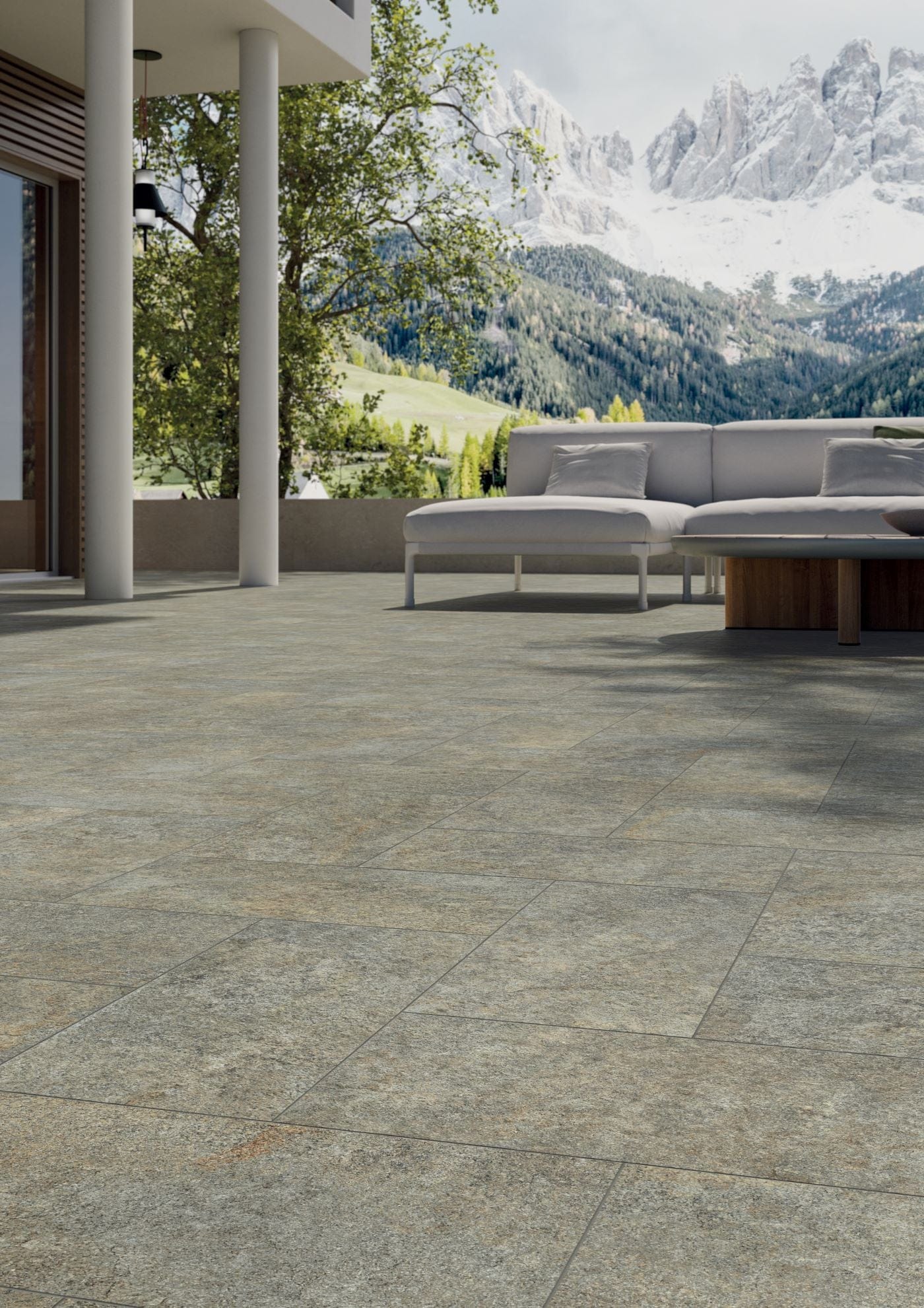 Arcadia Series - Boreal Breeze Textured 225x453mm Porcelain Tile