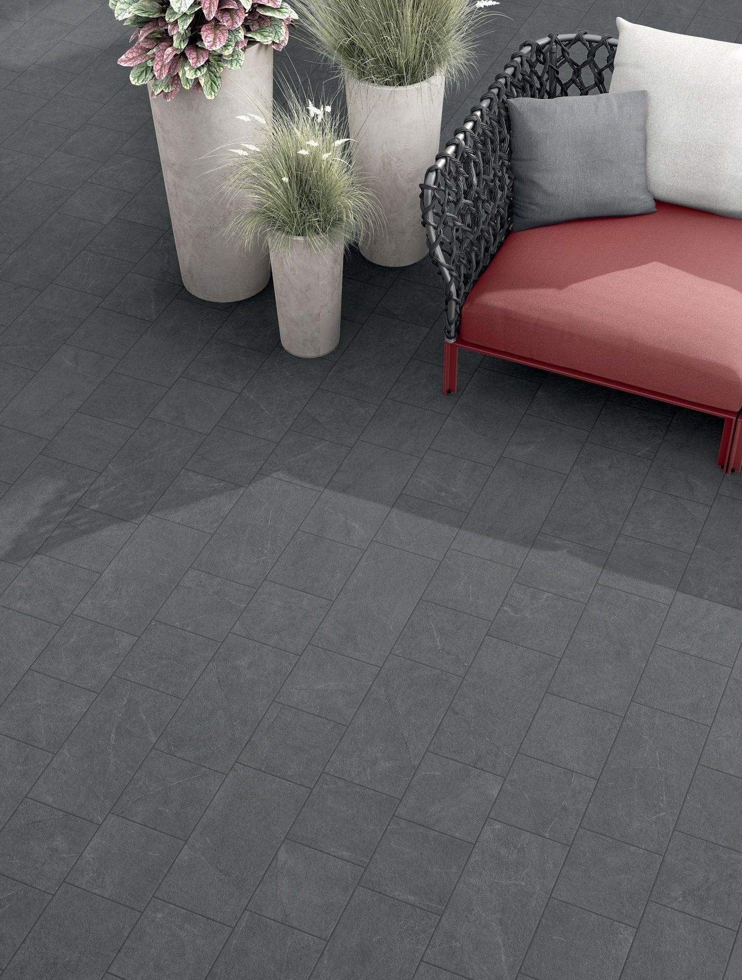 Arcadia Series - Celestial Veil Textured 225x453mm Porcelain Tile