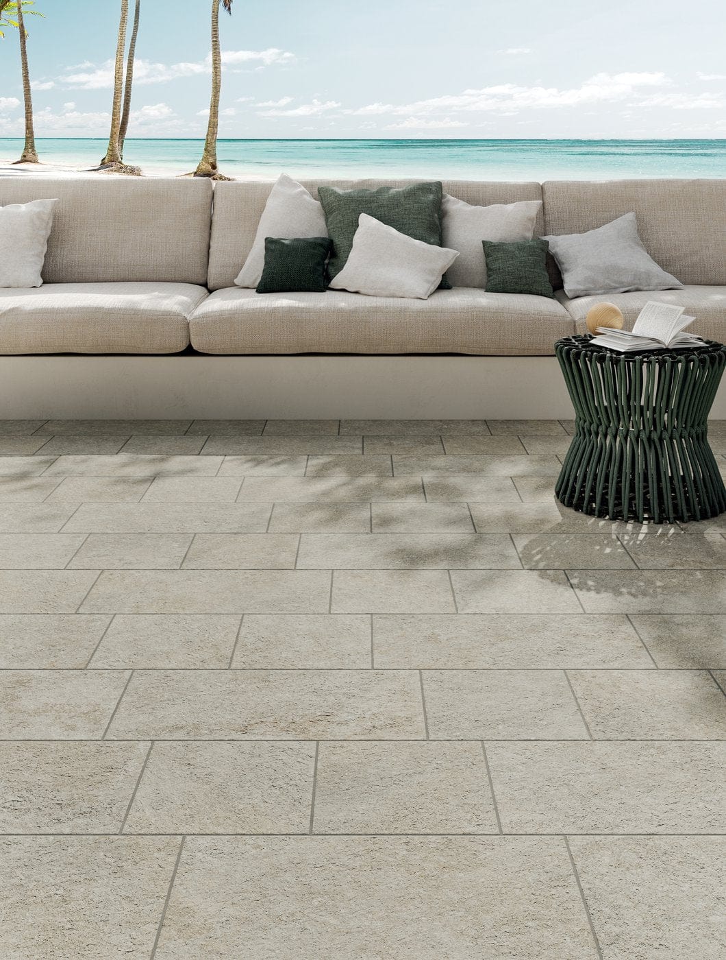 Arcadia Series - Sunset Embrace Cliffs Textured 225x453mm Porcelain Tile