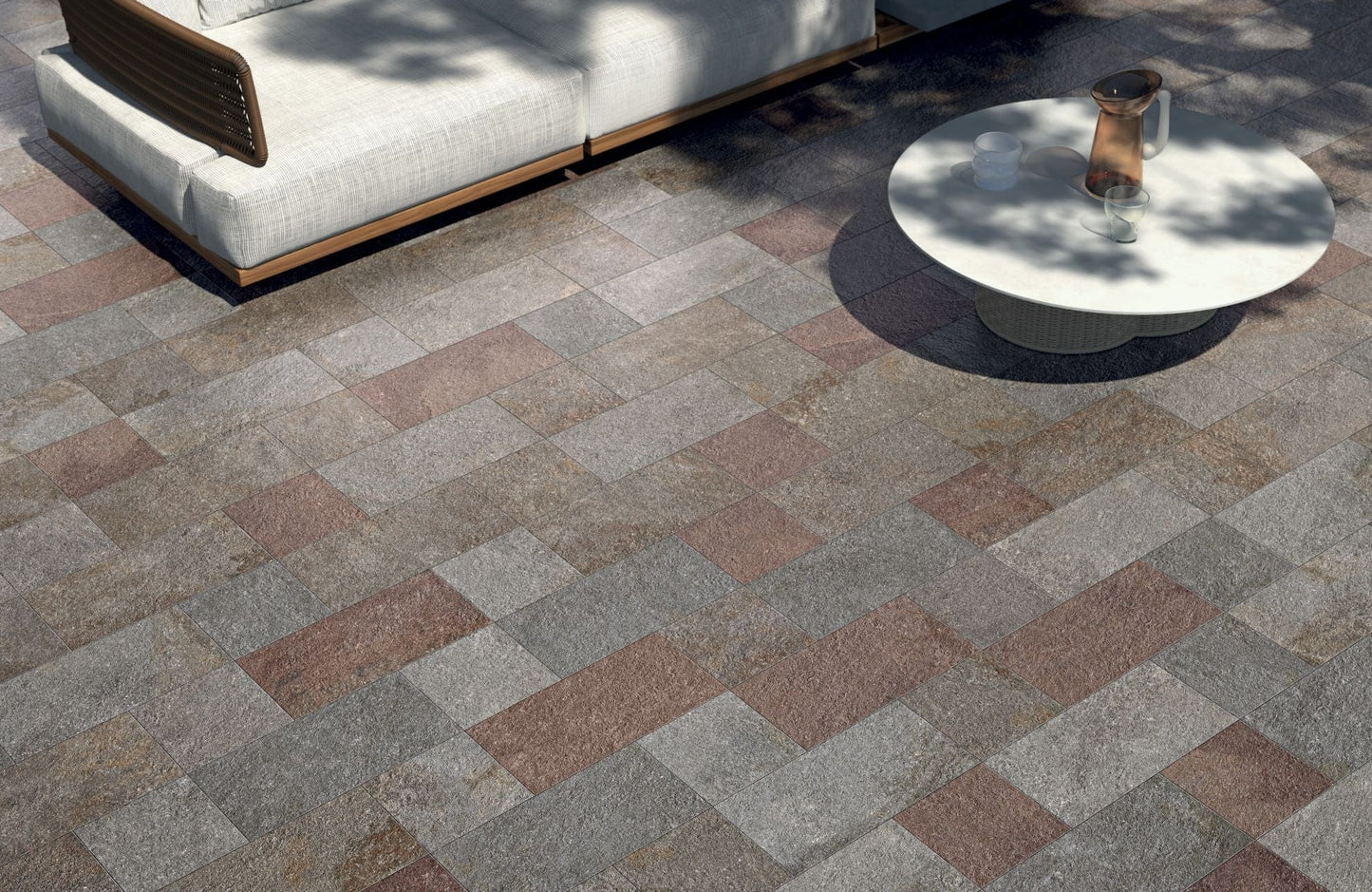 Arcadia Series - Valley Crest Textured 225x453mm Porcelain Tile