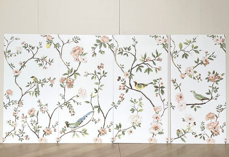 Bloom Series - Flora and Fauna Eternal Spring Satin 400x800mm Ceramic Tile