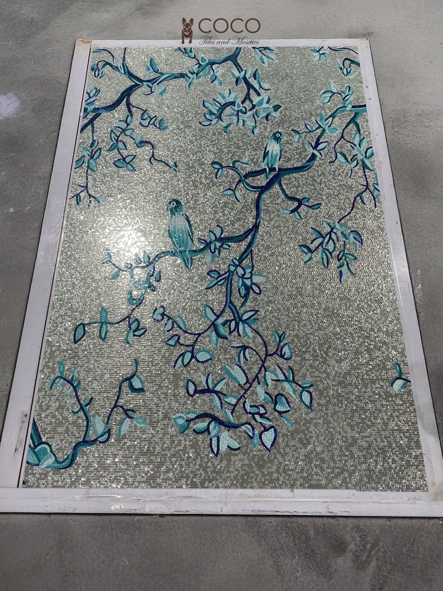 Bluebird Mosaic Art