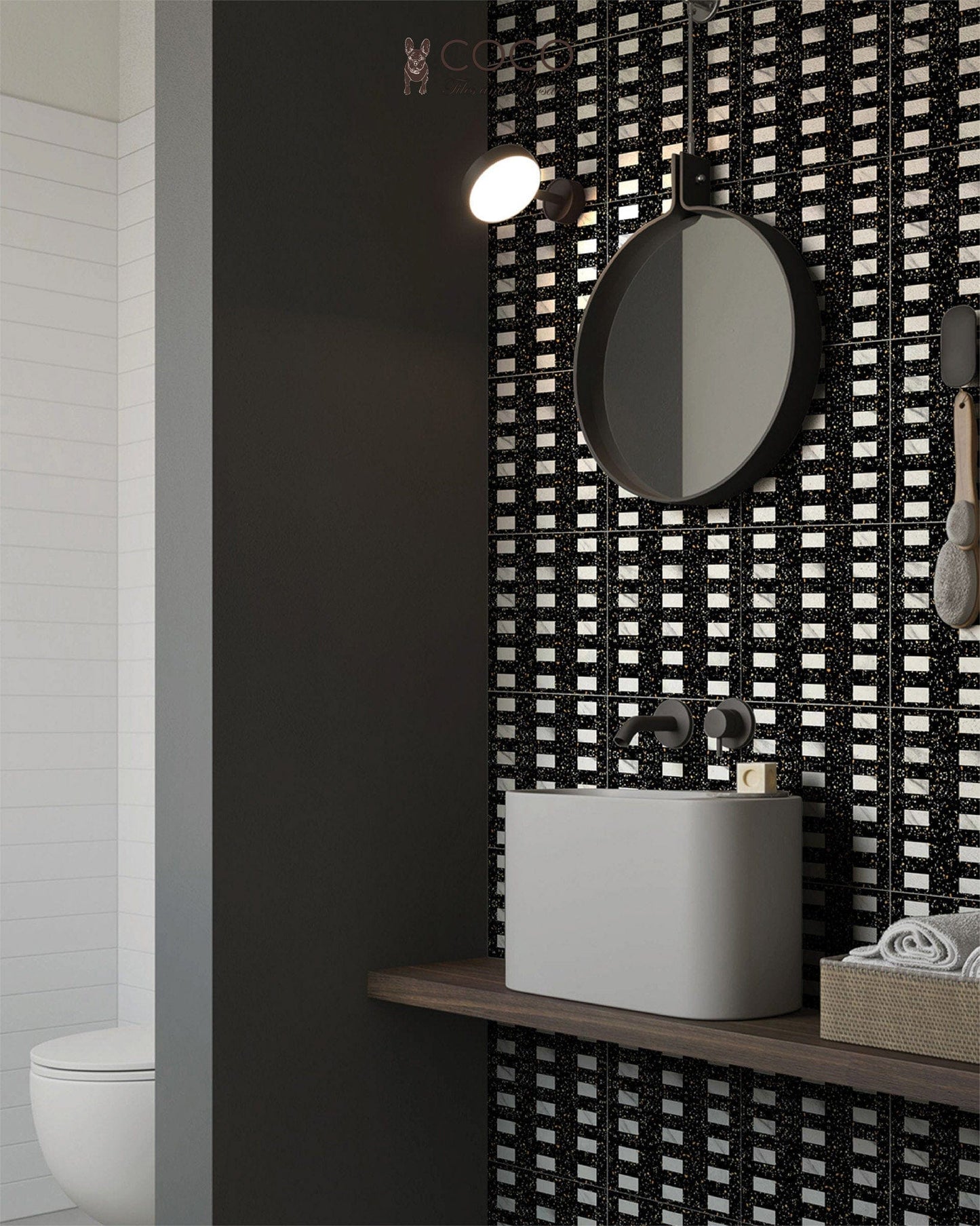Living Style Series - Gem Stone Satin 300x300mm Ceramic Tile