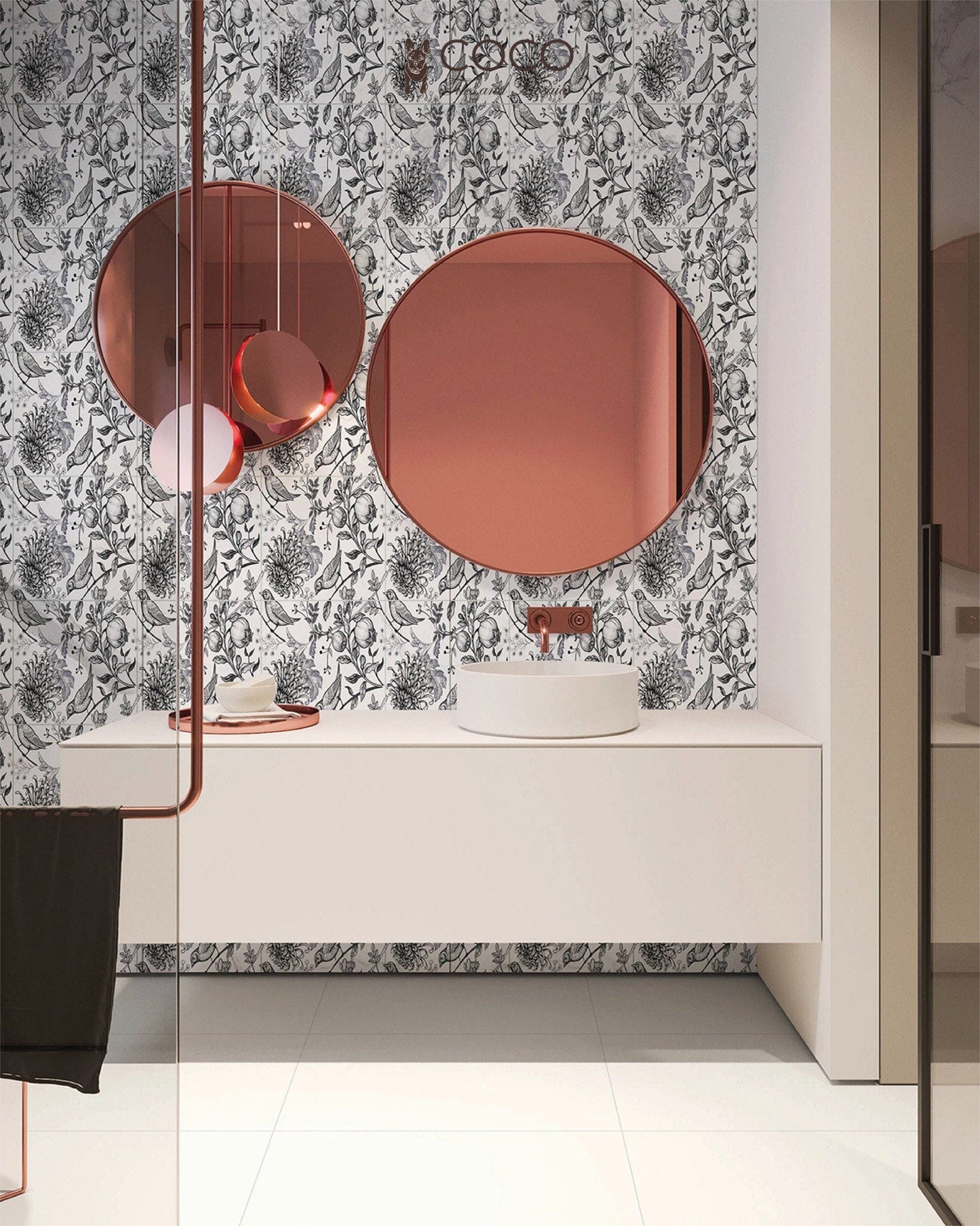 Artist's Palette Series - White Satin 300x600mm Porcelain Tile