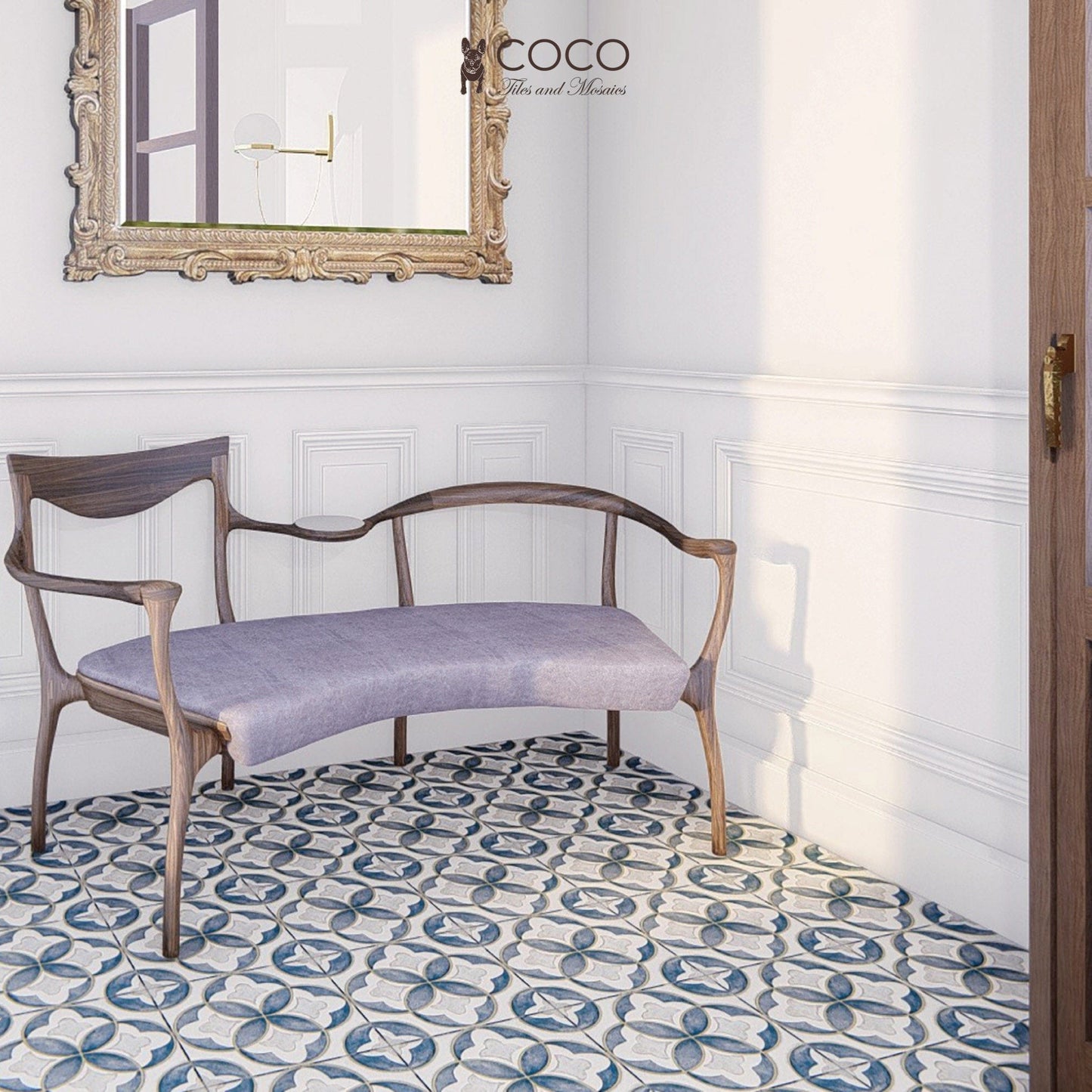 Forever Classic Series - Live The Life Satin 300x300mm Ceramic Tile