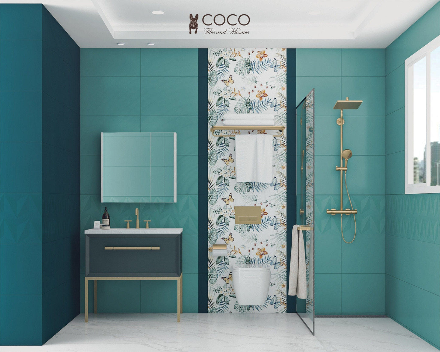 Smooth Dreams Series - Perfect Mood Satin 400x800mm Ceramic Tile