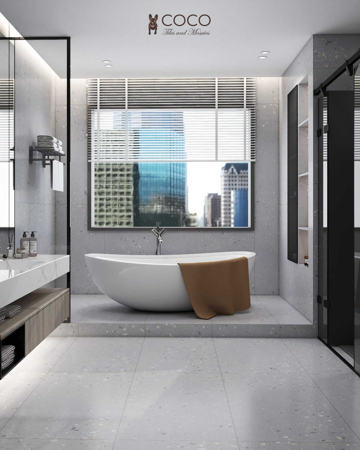The Seasons Series - Cloudy Satin 600x1200mm Porcelain Tile