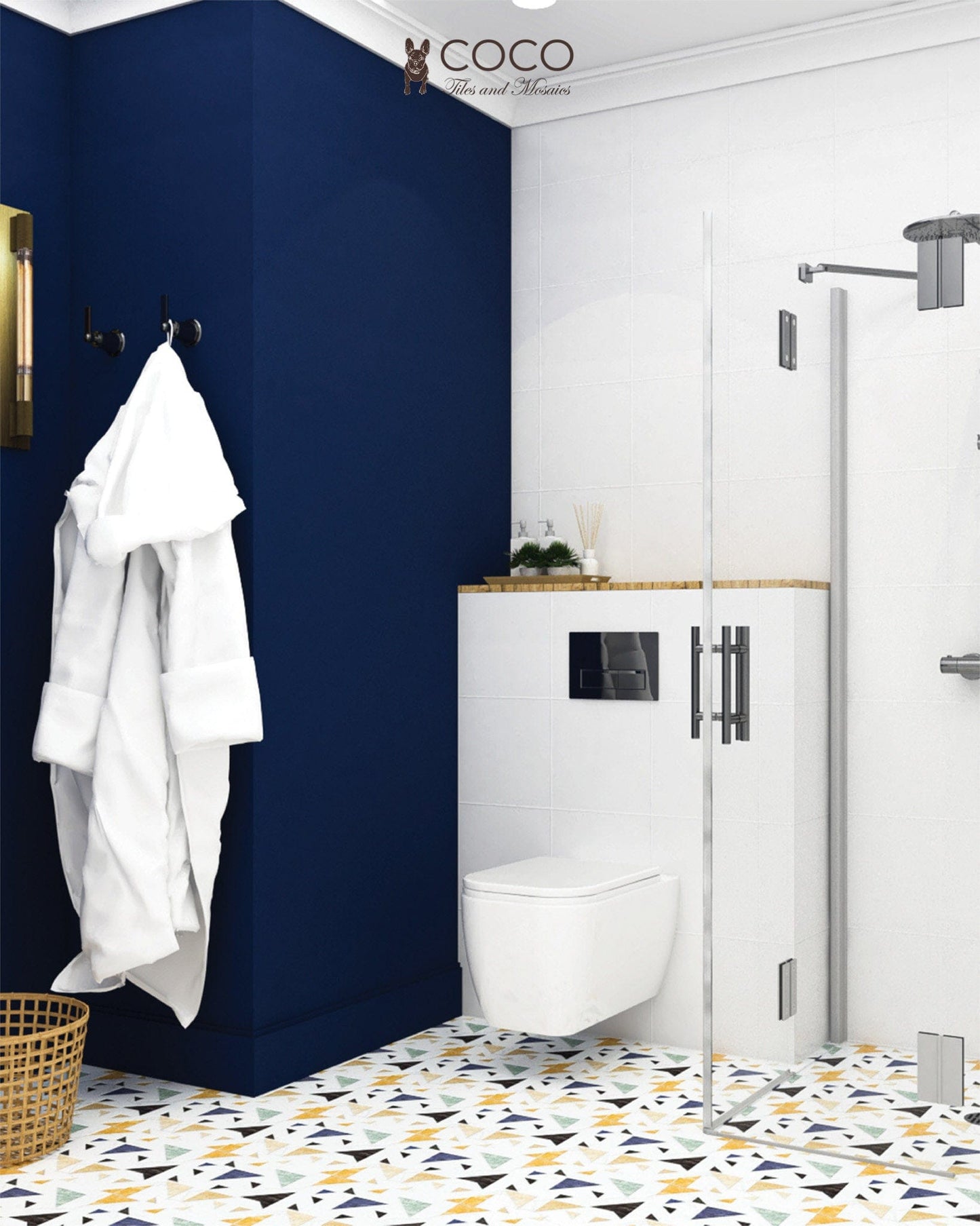 Checkerboard Series - CoCo's White Satin 300x300mm Porcelain Tile