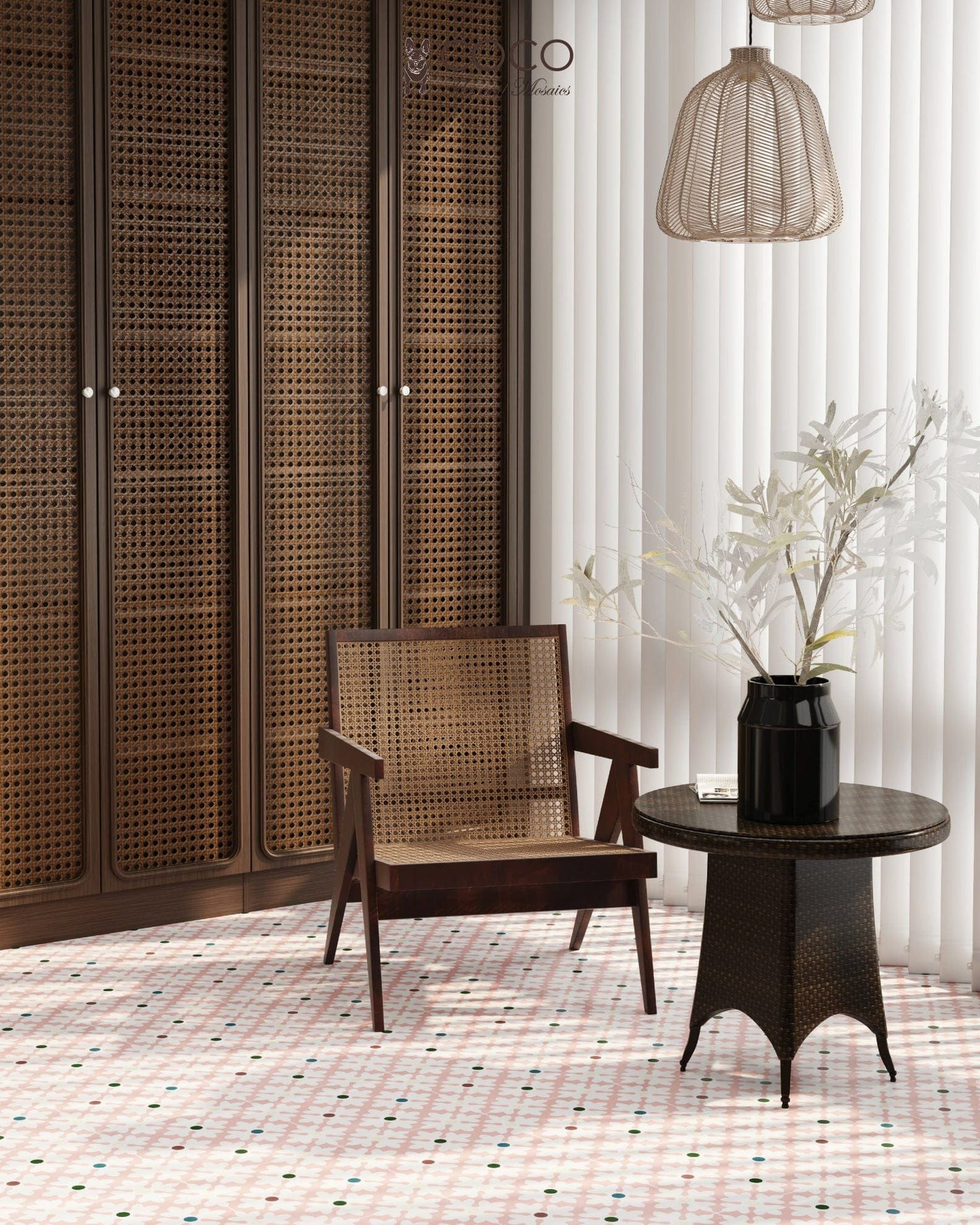 Pink Lovers Series - Infatuation Satin 300x300mm Ceramic Tile