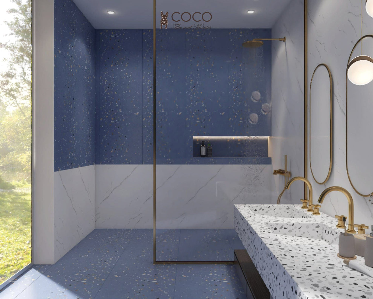 The Seasons Series - Cool Days Satin 600x1200mm Porcelain Tile
