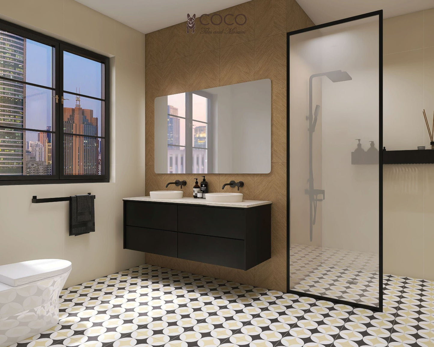 Forever Classic Series - Mediterranean Fever Lucky Charm Satin 300x300mm Ceramic Tile
