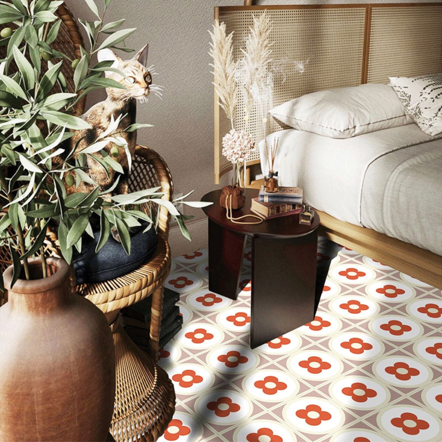Spanish Country Series - Colours of Life Satin 300x300mm Ceramic Tile