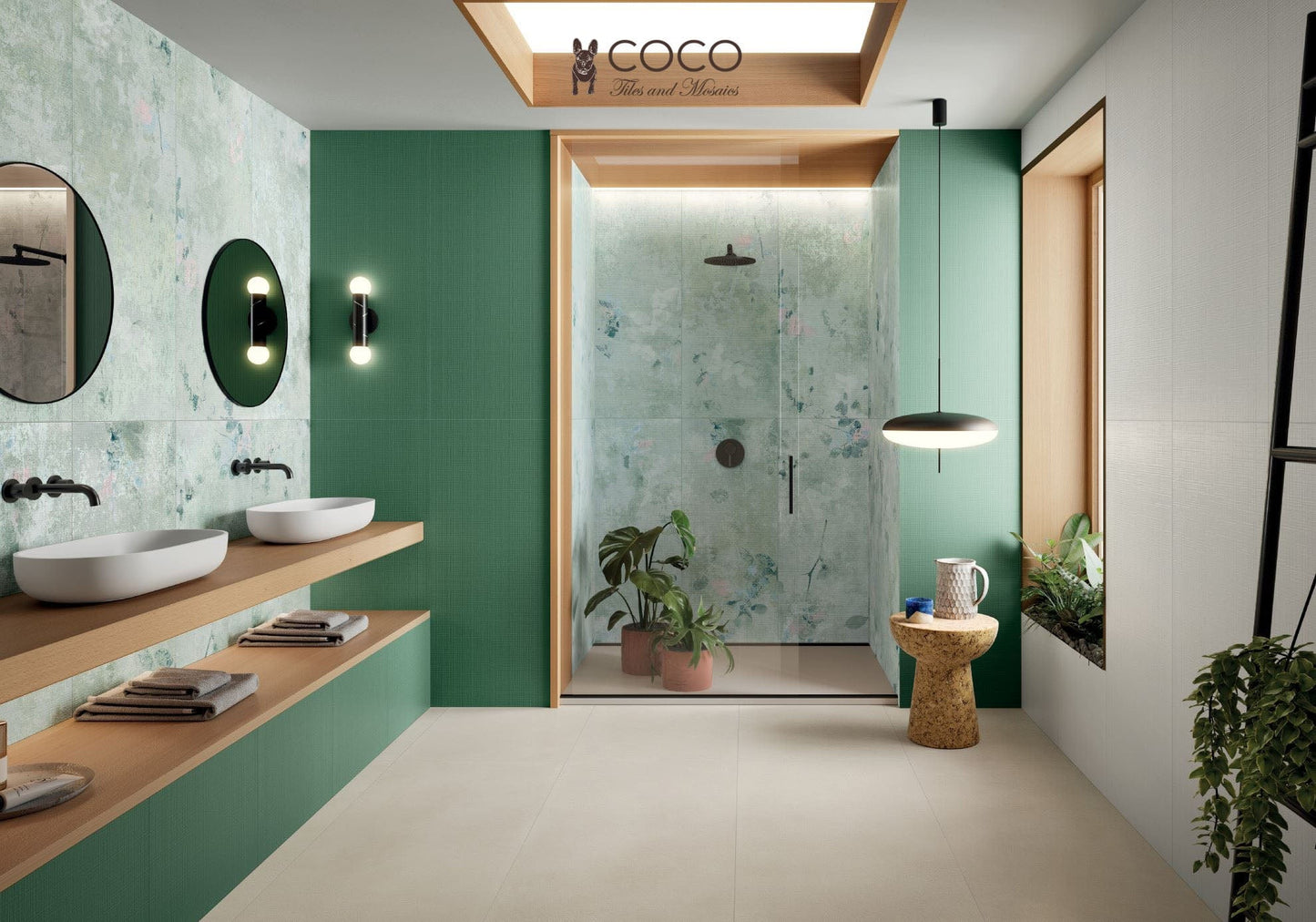 Babylon Series - Villa A Embossed Matte 500x1200mm Ceramic Tile
