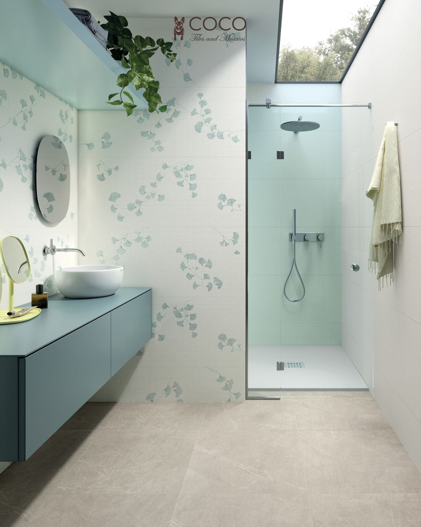 Babylon Series - Billoba A Embossed Matte 500x1200mm Ceramic Tile
