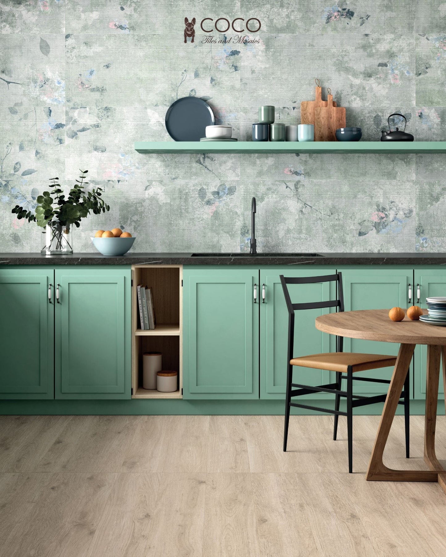Babylon Series - Villa A Embossed Matte 500x1200mm Ceramic Tile