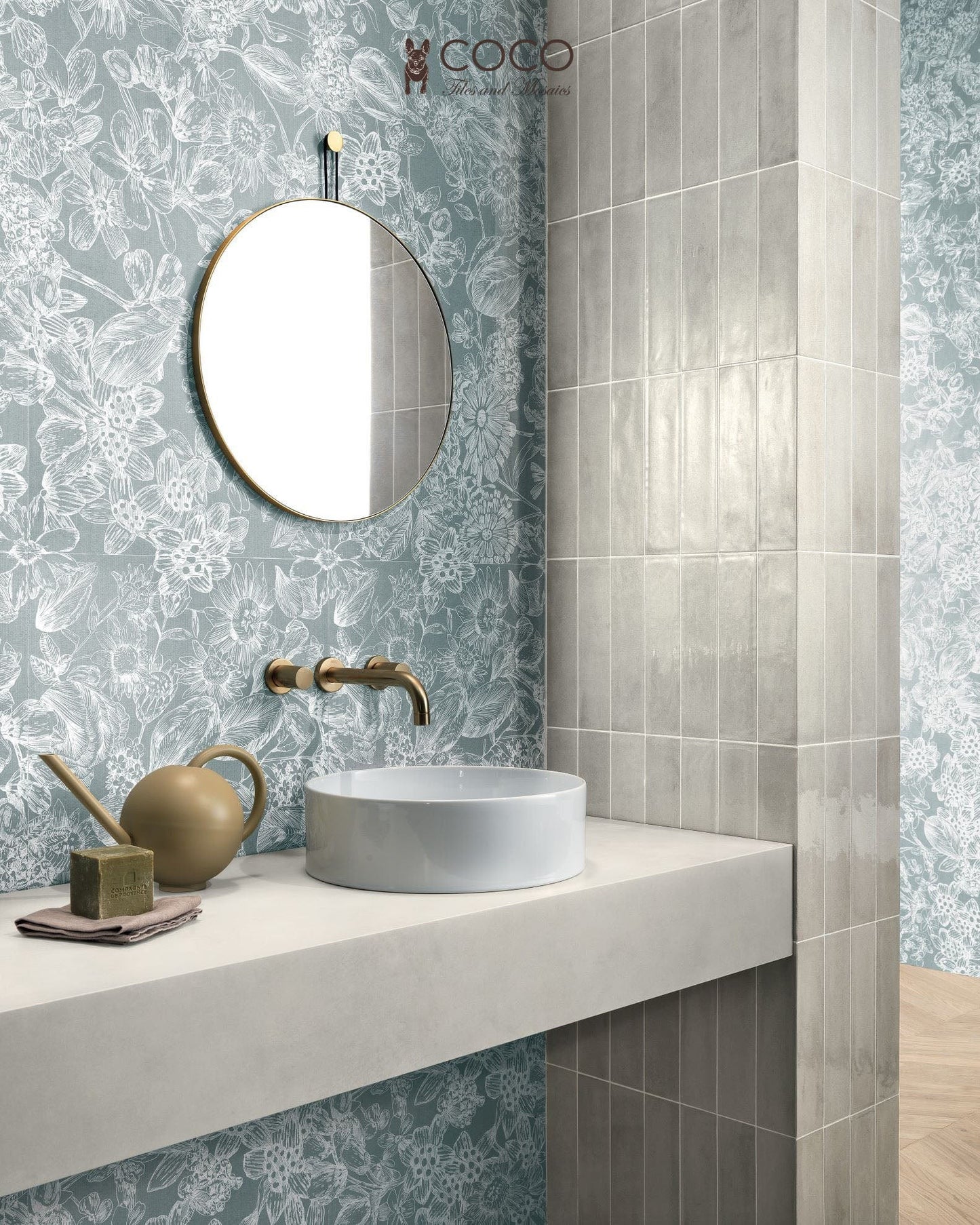 Wonderland Series - Floral Bay Satin 500x1200mm Ceramic Tile
