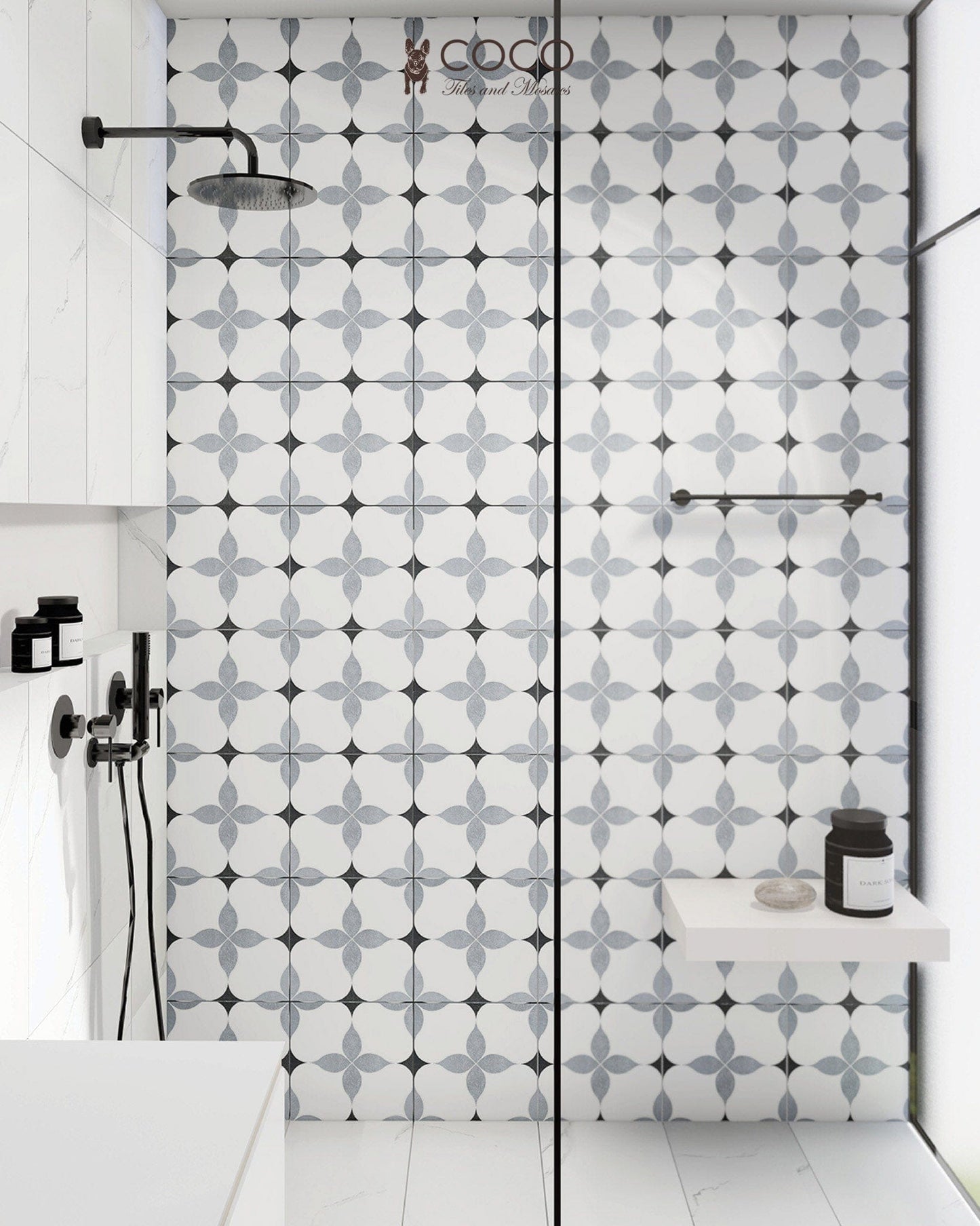 Wild Mirage Series - Vaucluse White Satin 300x600mm Ceramic Tile