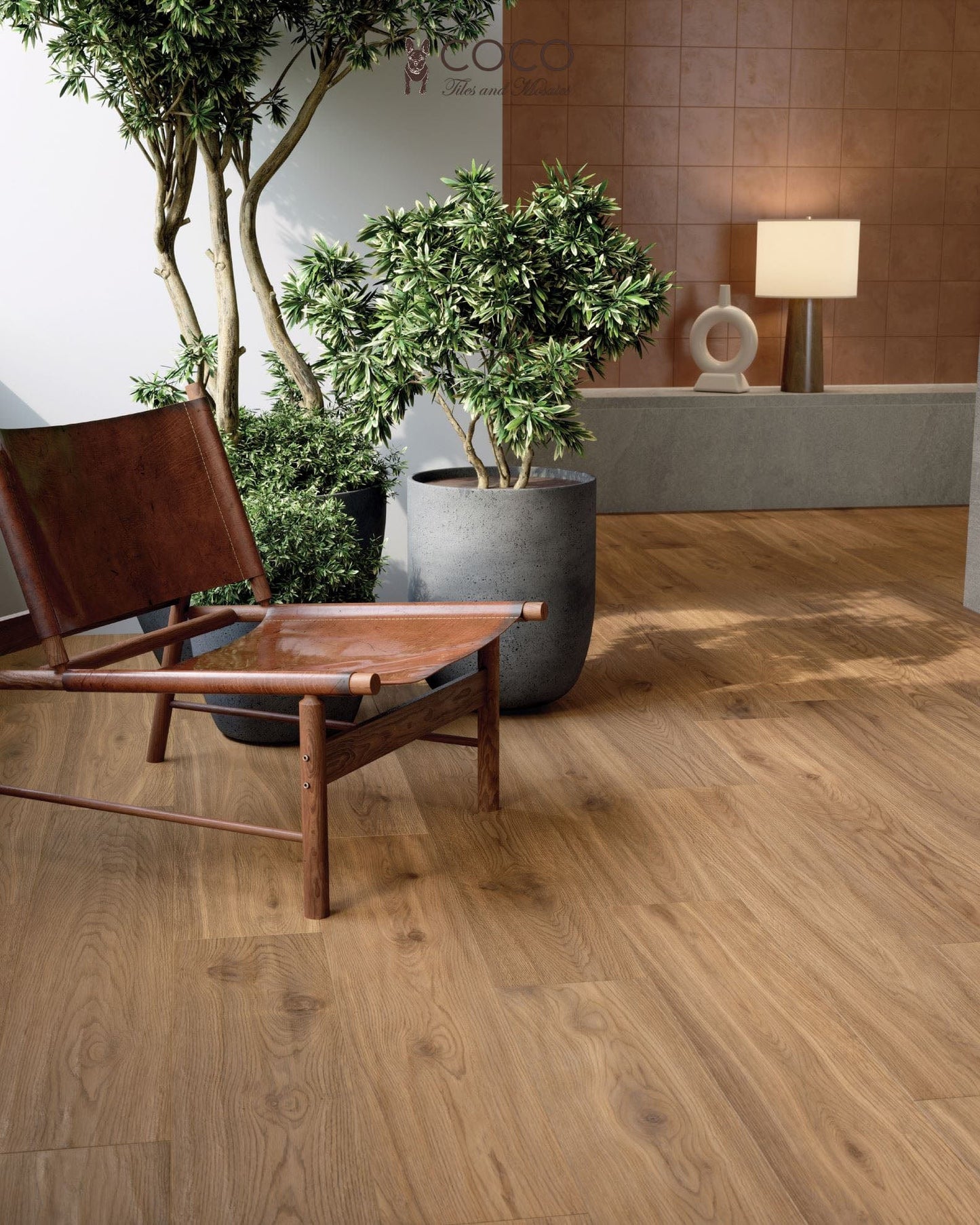 Grandeur Series - Golden Forest Glade Matt 200x1200mm Porcelain Tile