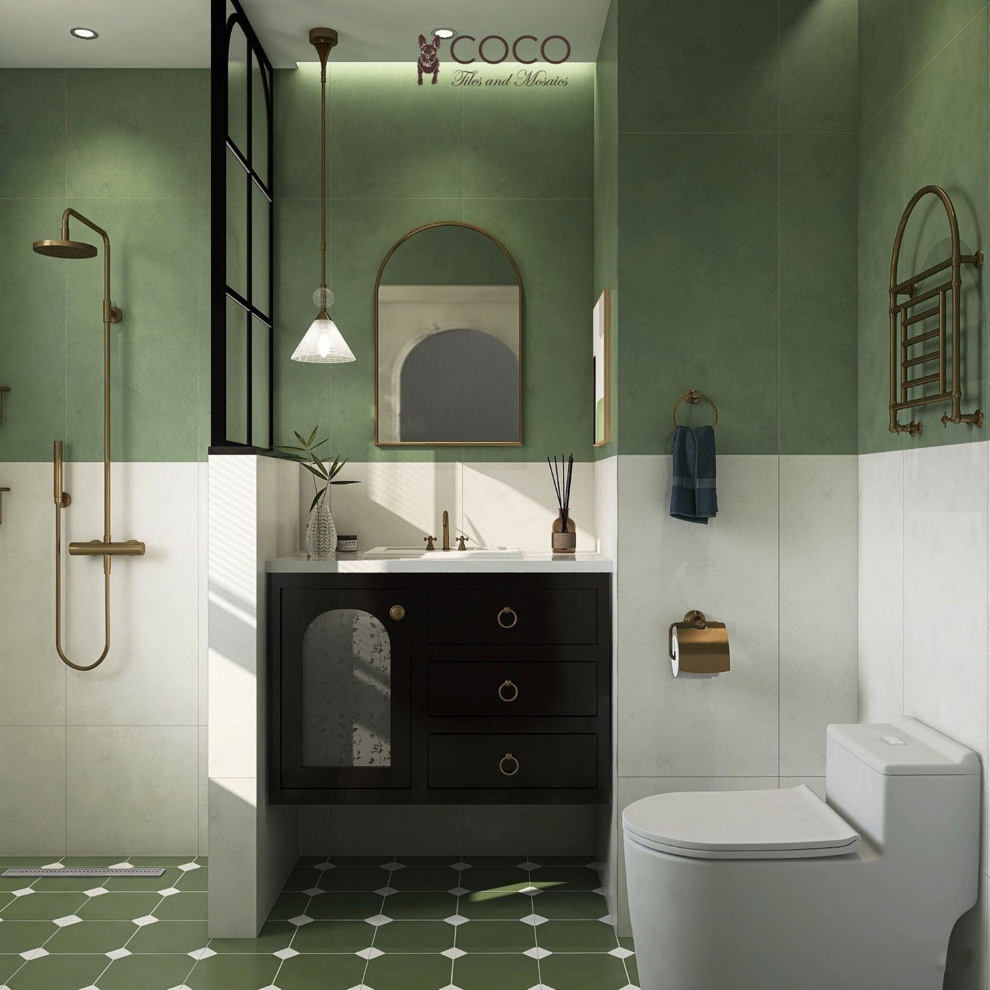 Manor Series - Soft Stillness Cloud Dance Satin 400x800mm Ceramic Tile