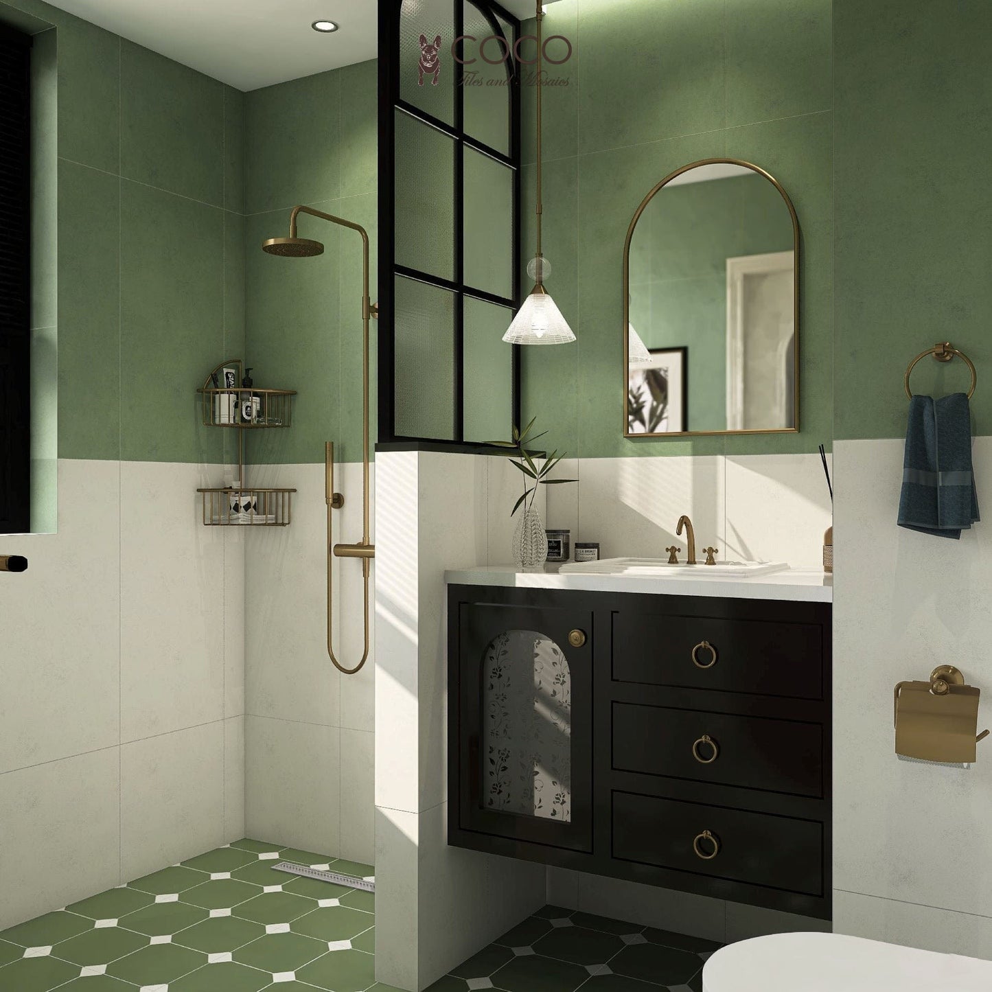 Manor Series - Soft Stillness Cloud Dance Satin 400x800mm Ceramic Tile