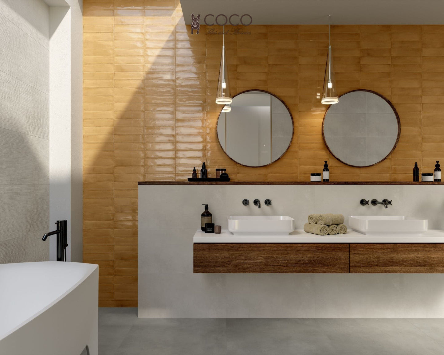 Symphony Series - Moonlight Glow Matte 600x1200mm Porcelain Tile