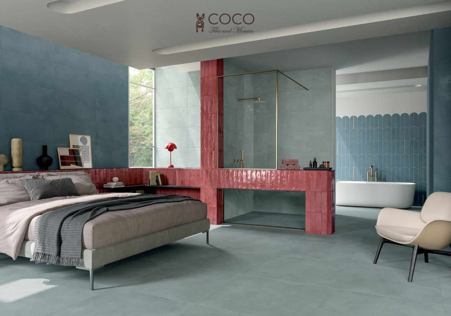 Symphony Series - Ocean Mist Matte 600x1200mm Porcelain Tile