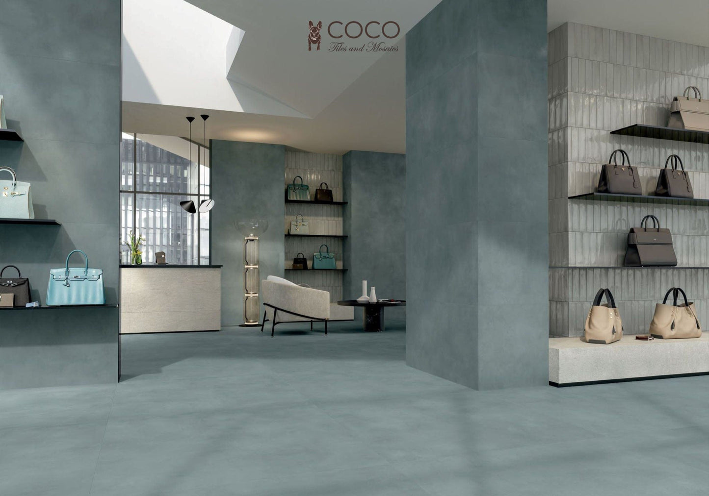 Symphony Series - Ocean Mist Matte 600x1200mm Porcelain Tile