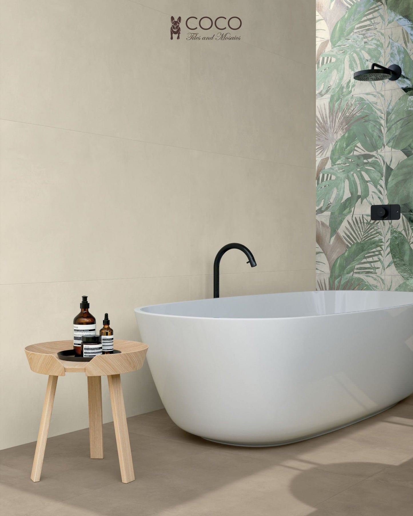 Dune Series - Creta Textured 20mm Thickness 800x800mm Porcelain Tile
