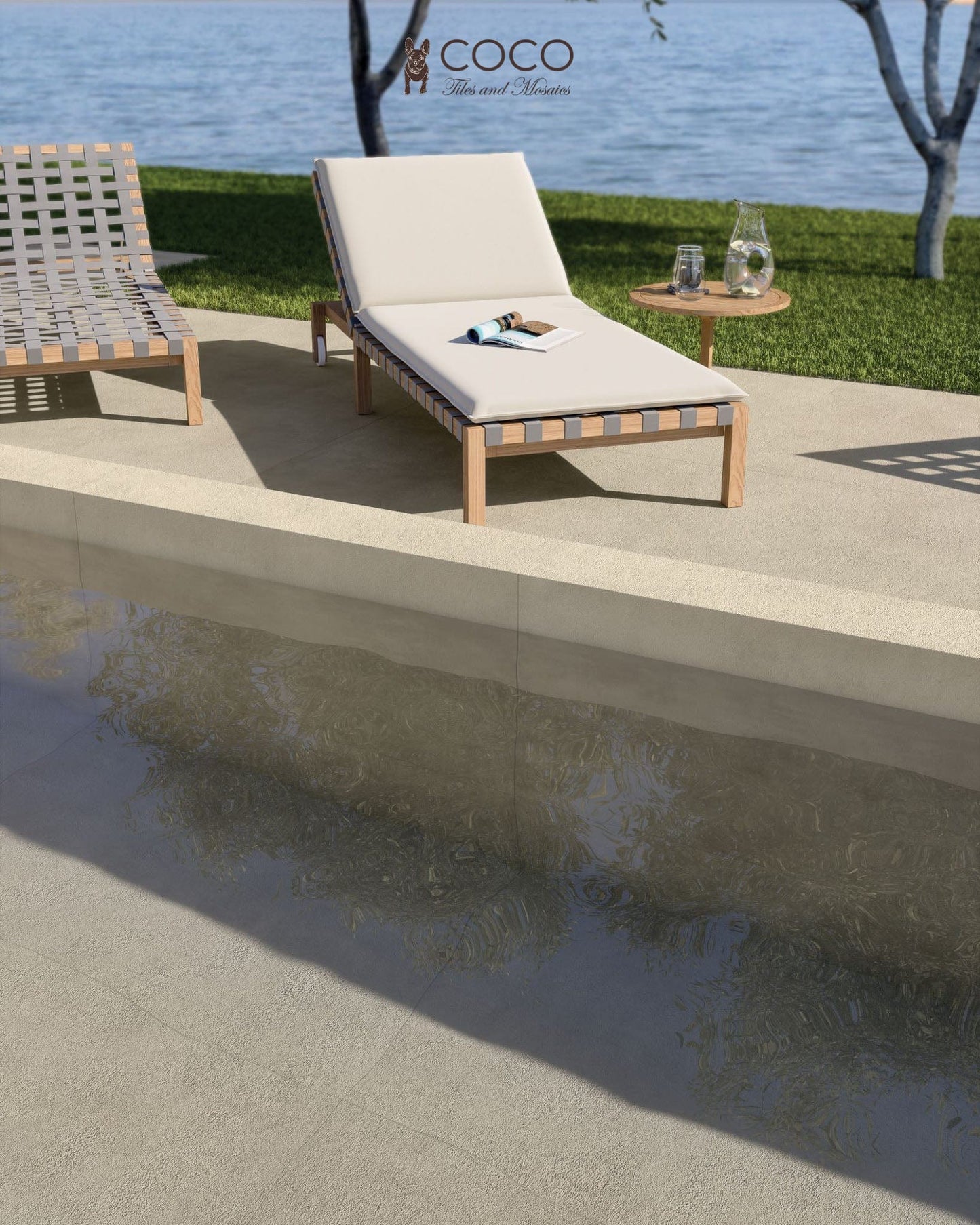 Dune Series - Tufo Textured 20mm Thickness 1200x1200mm Porcelain Tile