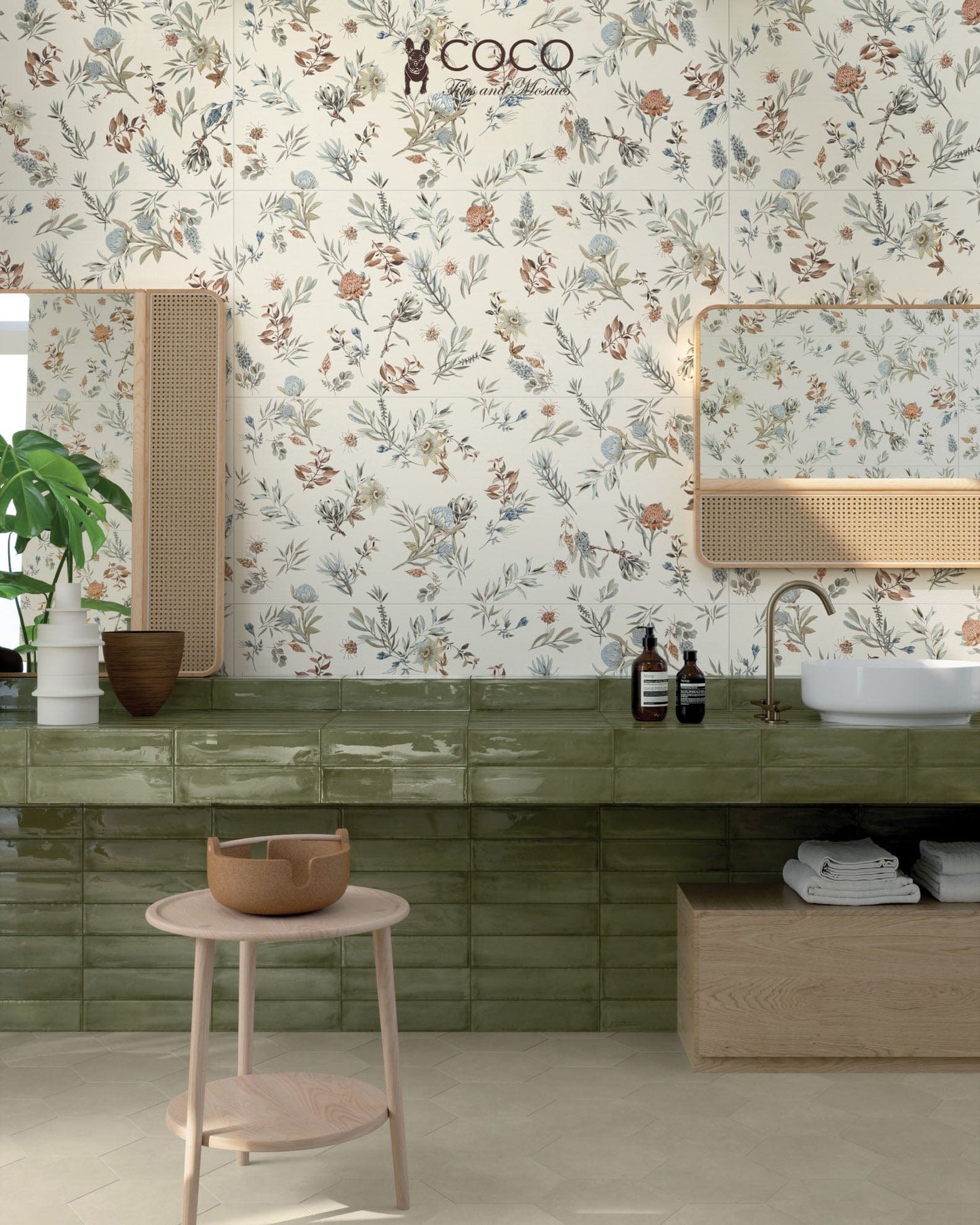 Wonderland Series - Clorofilla Satin 500x1200mm Ceramic Tile