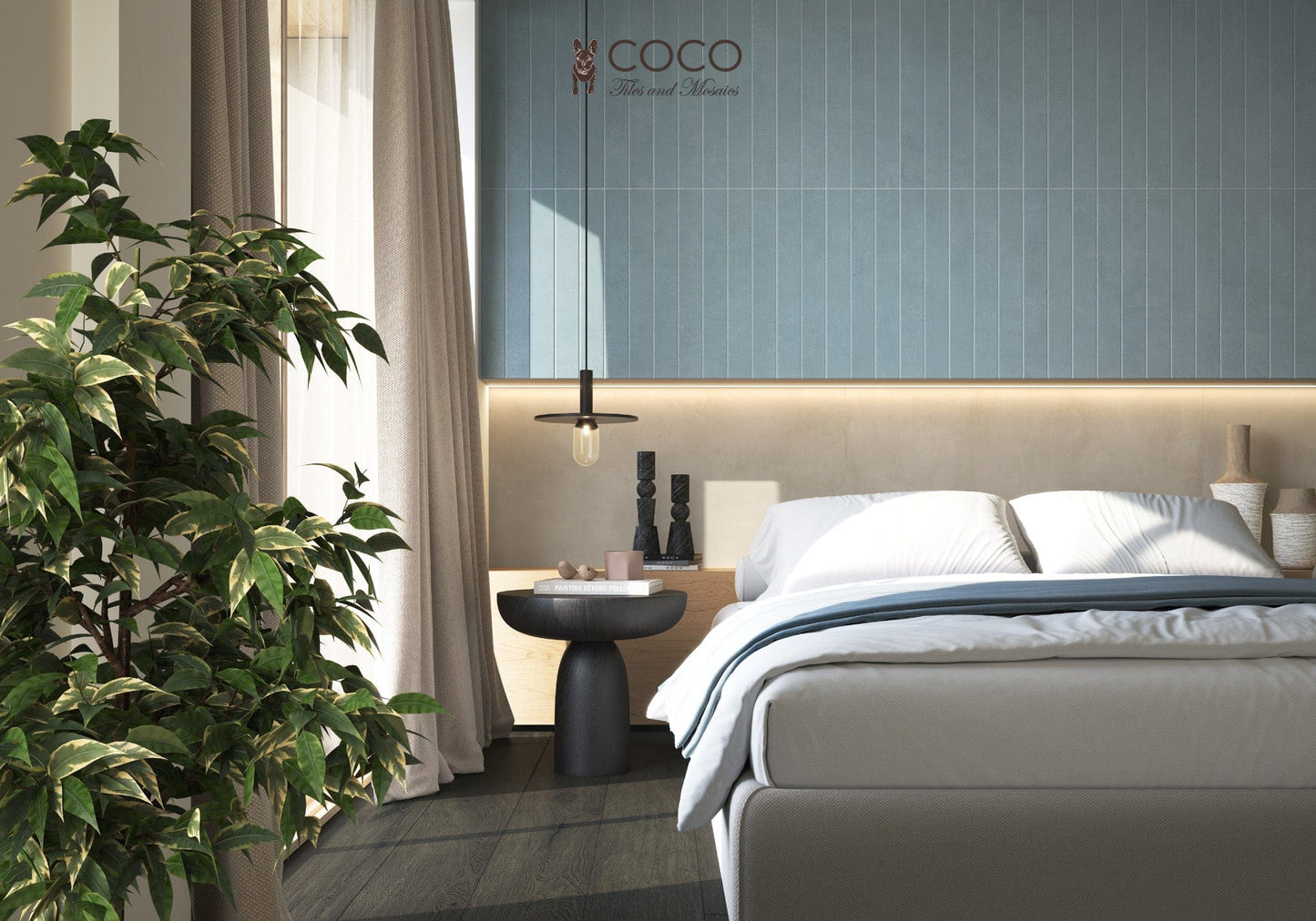 Driftboard Shore Series - Ocean Breeze Matte 75x600mm Porcelain Tile