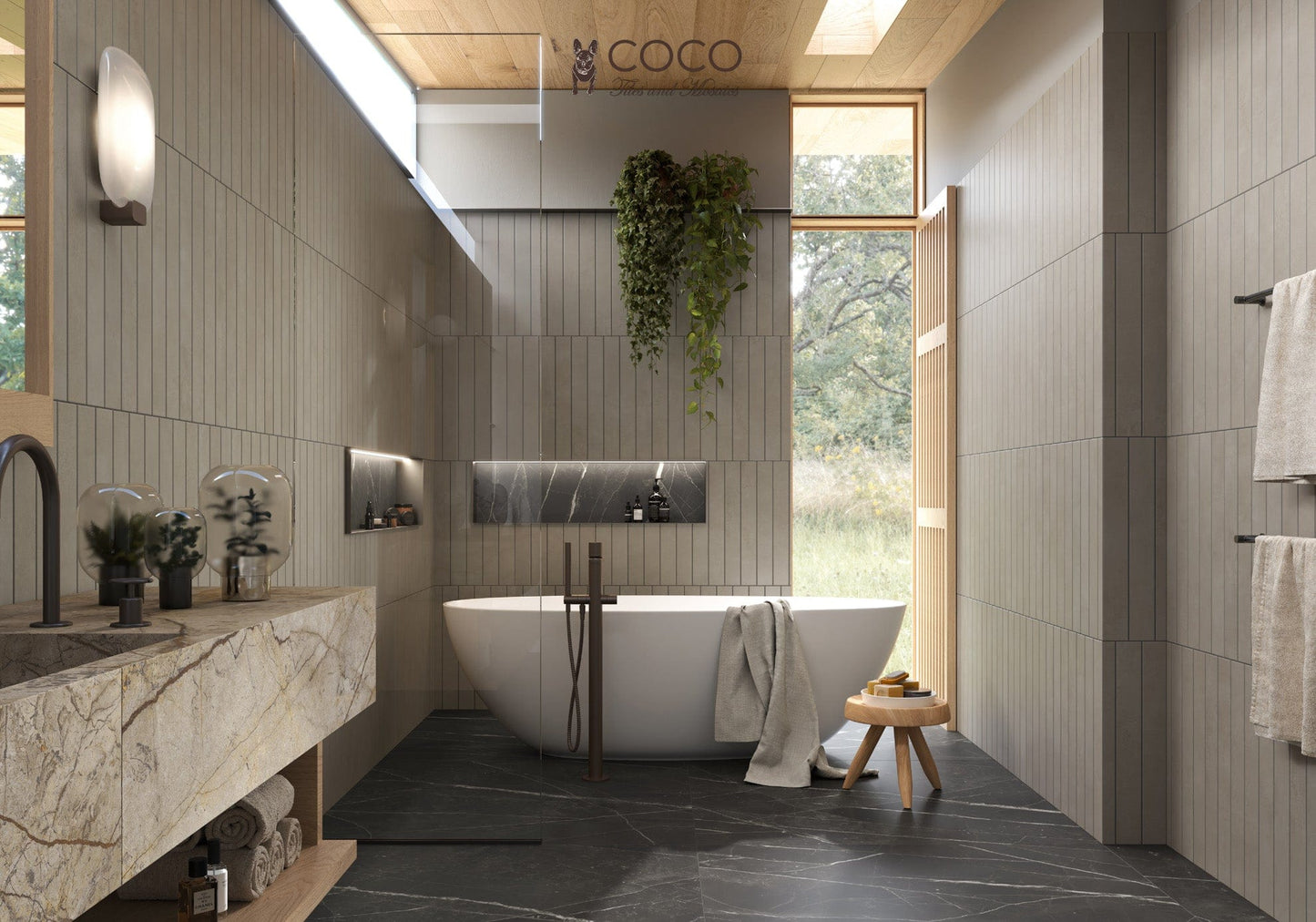 Driftboard Shore Series - Harbour Sand Matte 75x600mm Porcelain Tile