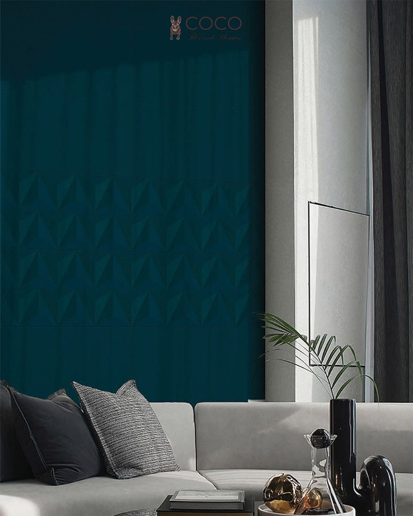 Smooth Dreams Series - Perfect Night Satin 400x800mm Ceramic Tile