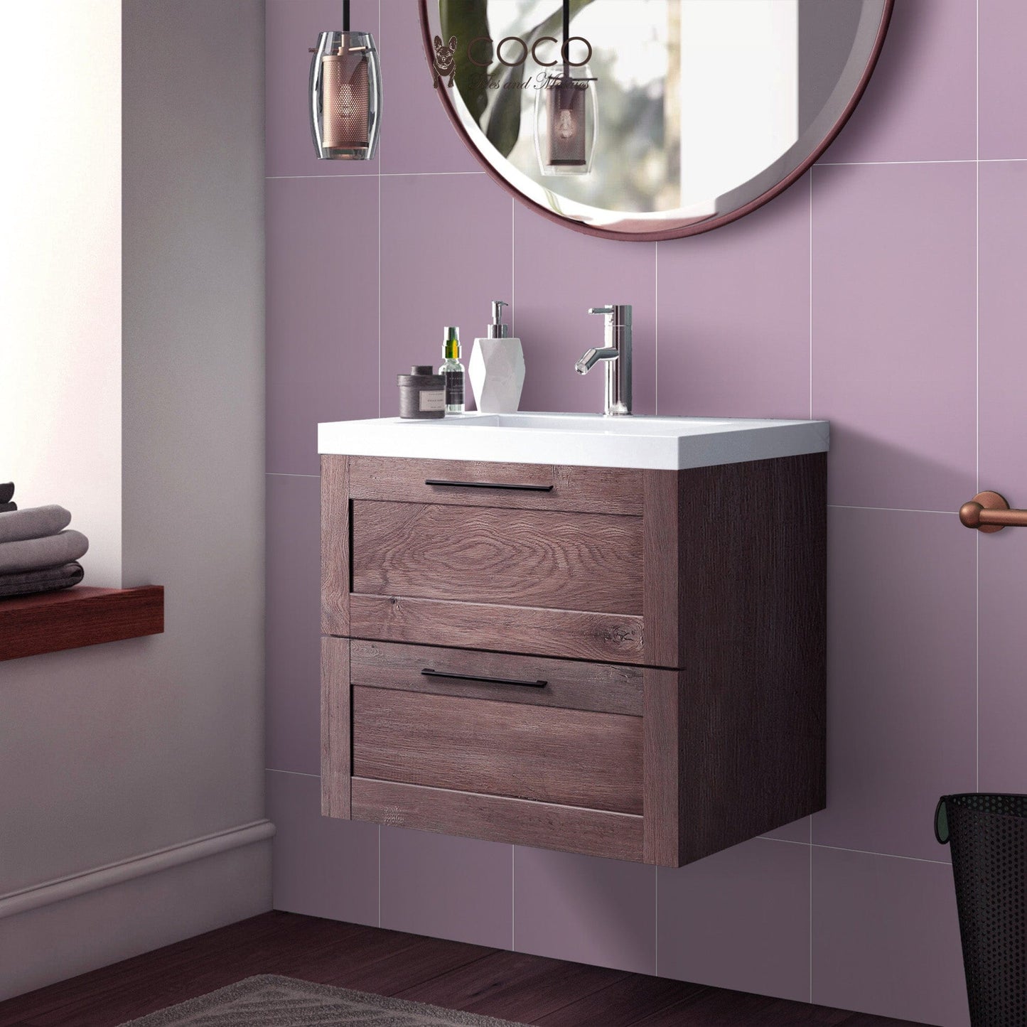 Artist’s Palette Series - Light Orchid Satin 300x600mm Ceramic Tile