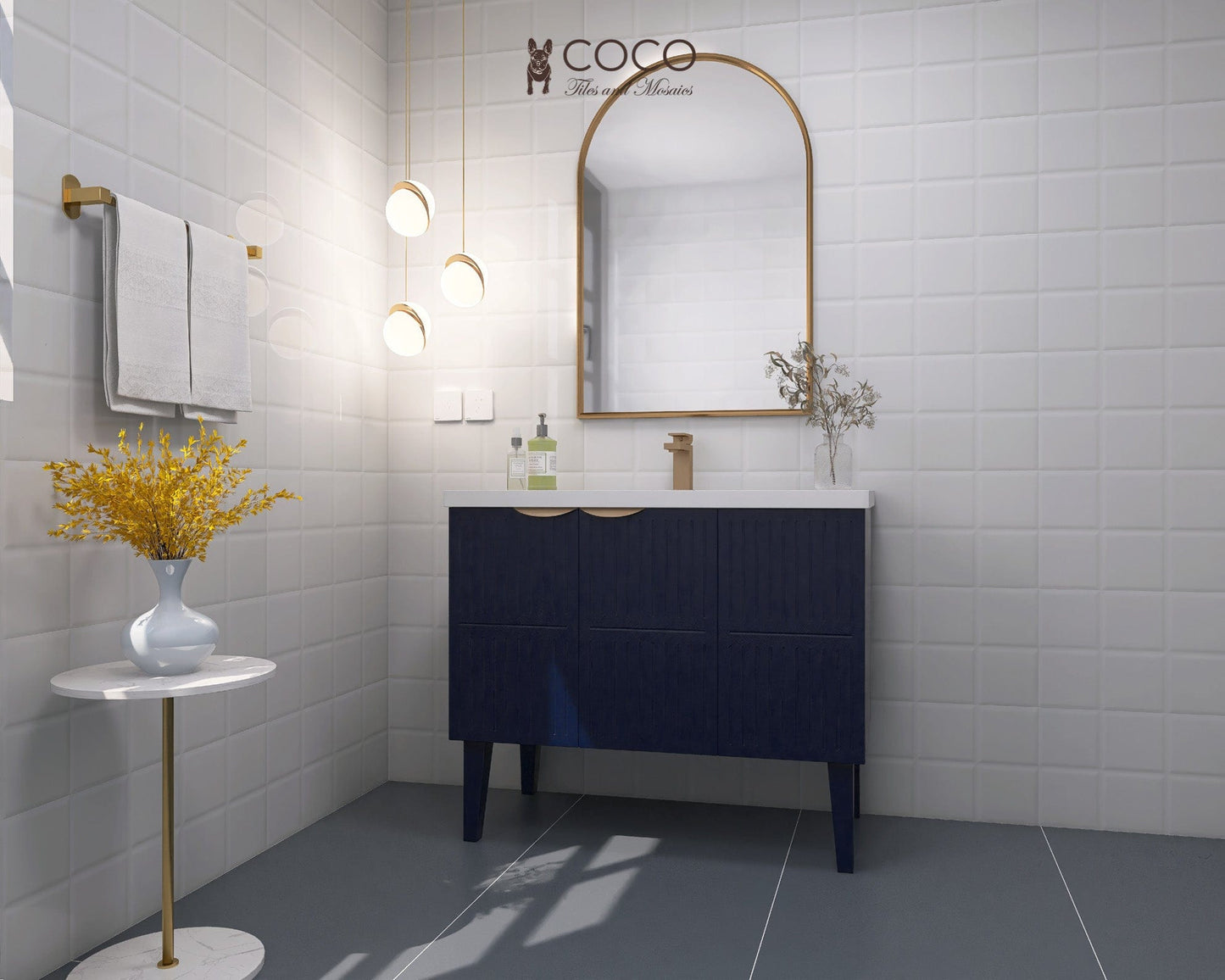 CoCo Starmoon Series - Deep Space Satin 600x1200mm Porcelain Tile