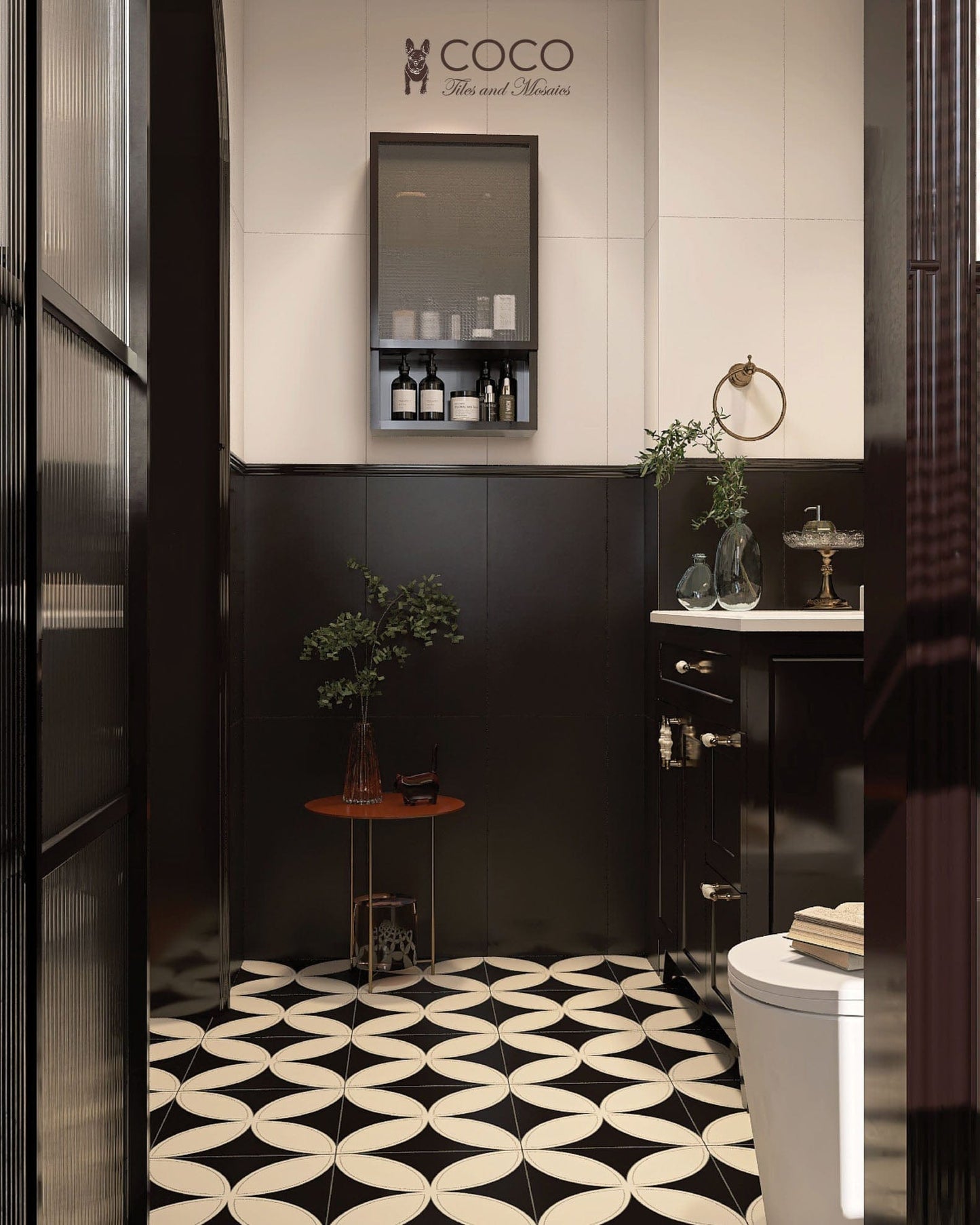 Earth Tone Colour Palette Series - Milk Snow Satin 300x600mm Ceramic Tile
