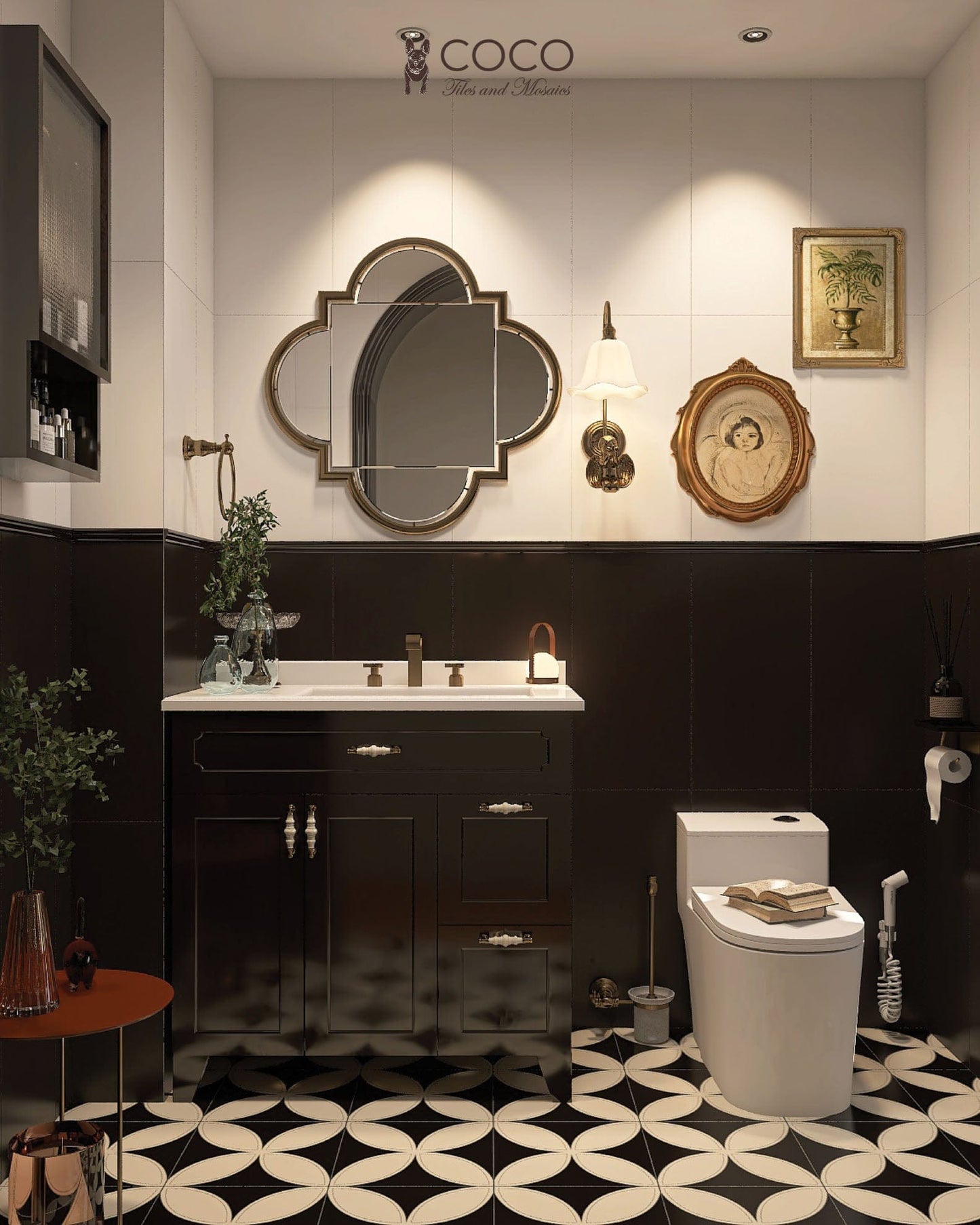 Earth Tone Colour Palette Series - Milk Snow Satin 300x600mm Ceramic Tile