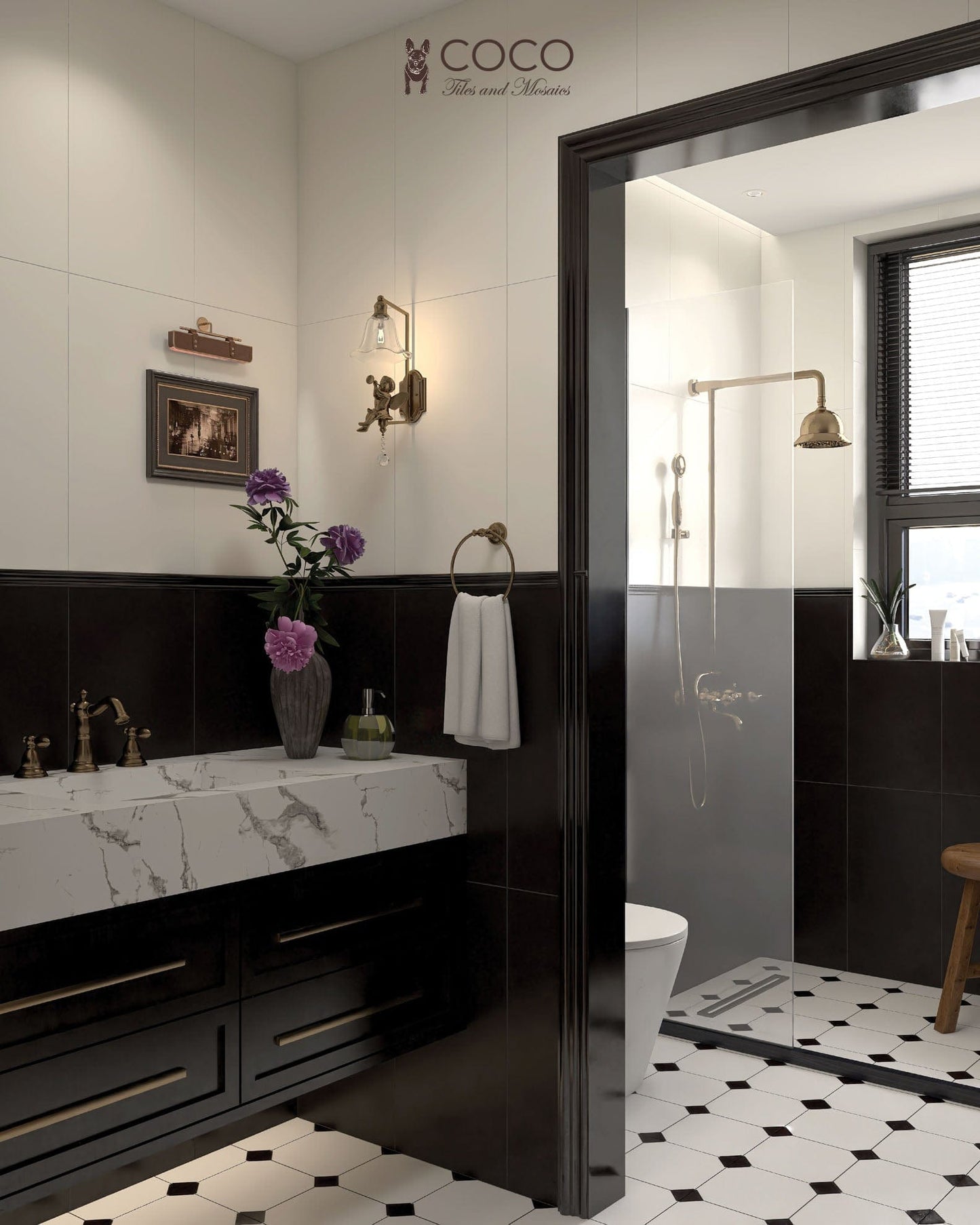 Earth Tone Colour Palette Series - Milk Snow Satin 300x600mm Ceramic Tile