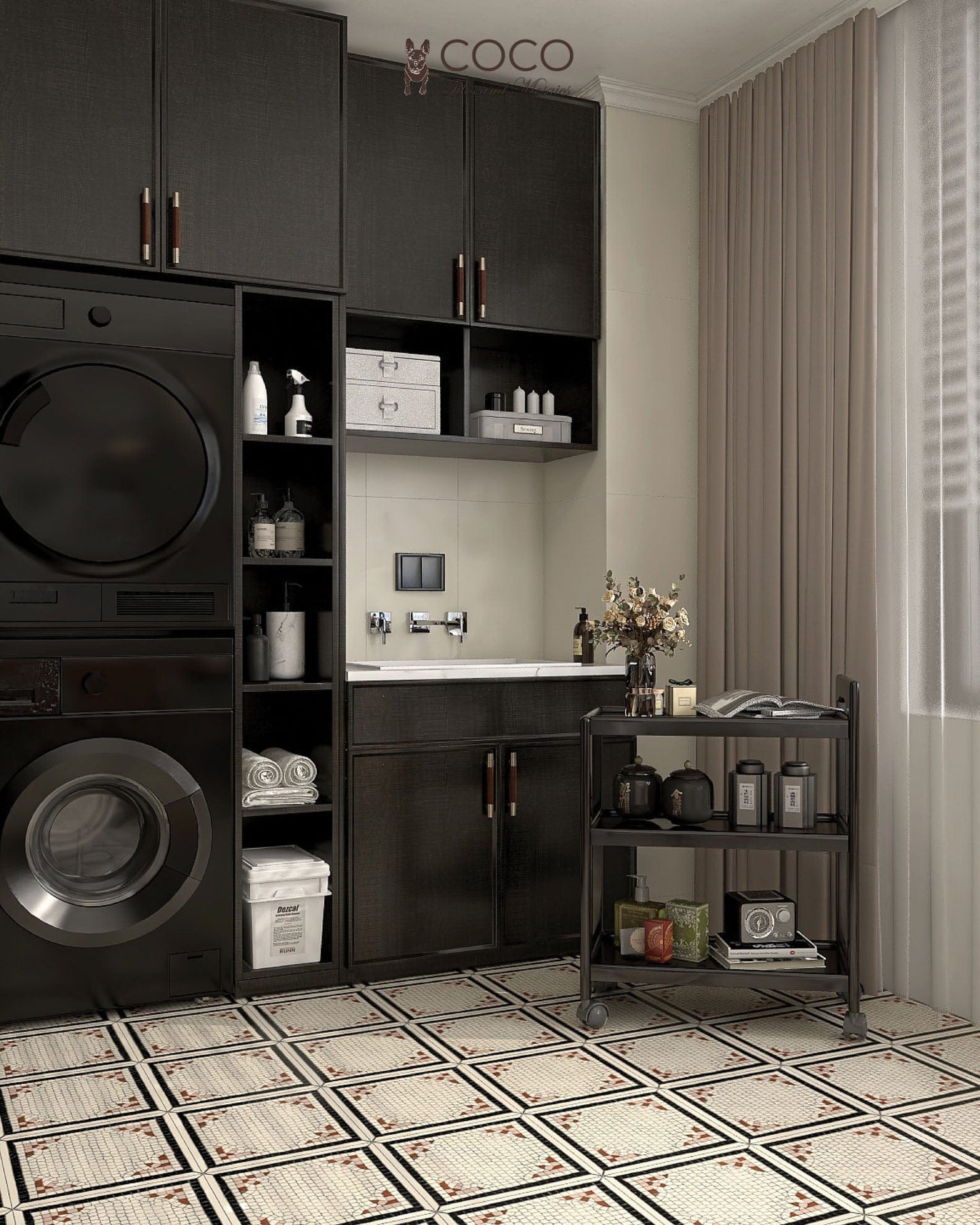 Modern Monochrome Series - Old Town Matte 300x300mm Porcelain Tile