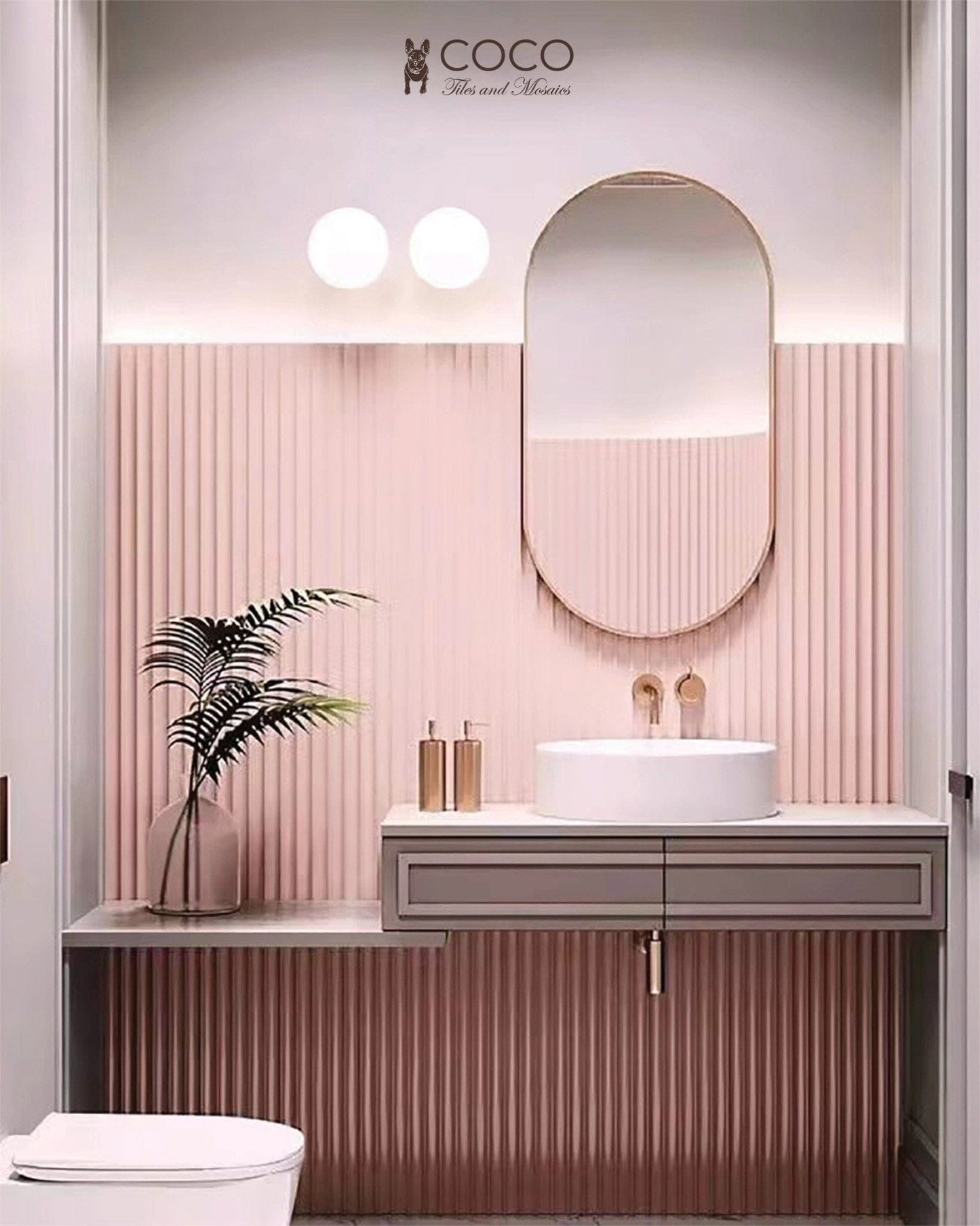 Lake Breeze Series - Blush Satin 300x600mm Ceramic Tile