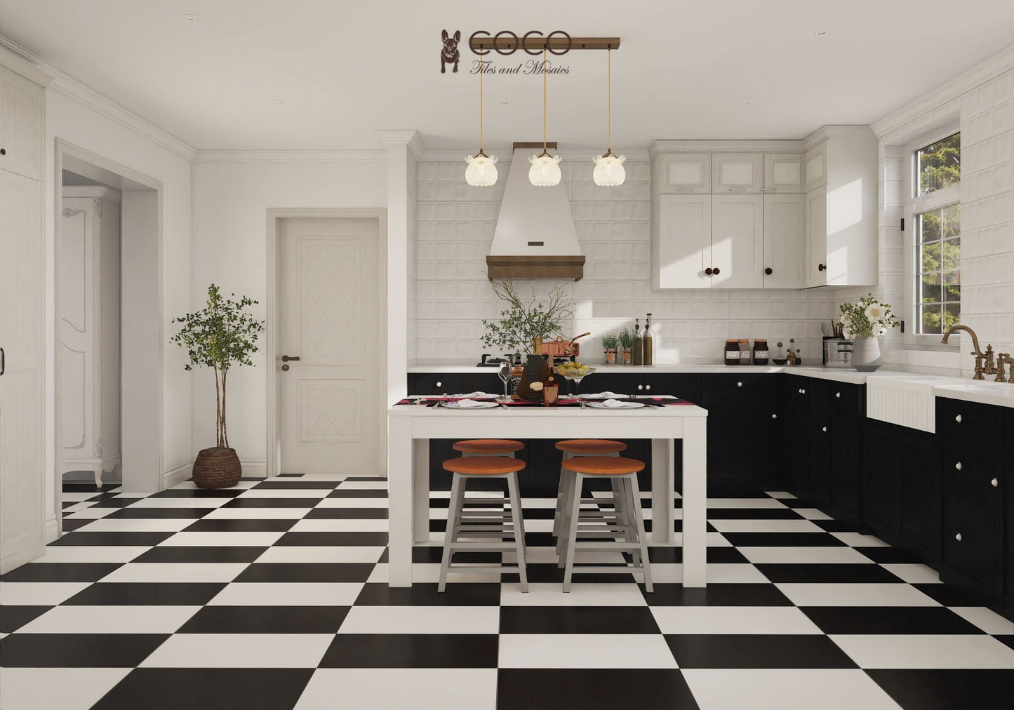 Earth Tone Colour Palette Series - Shadow Earth Satin 300x600mm Ceramic Tile