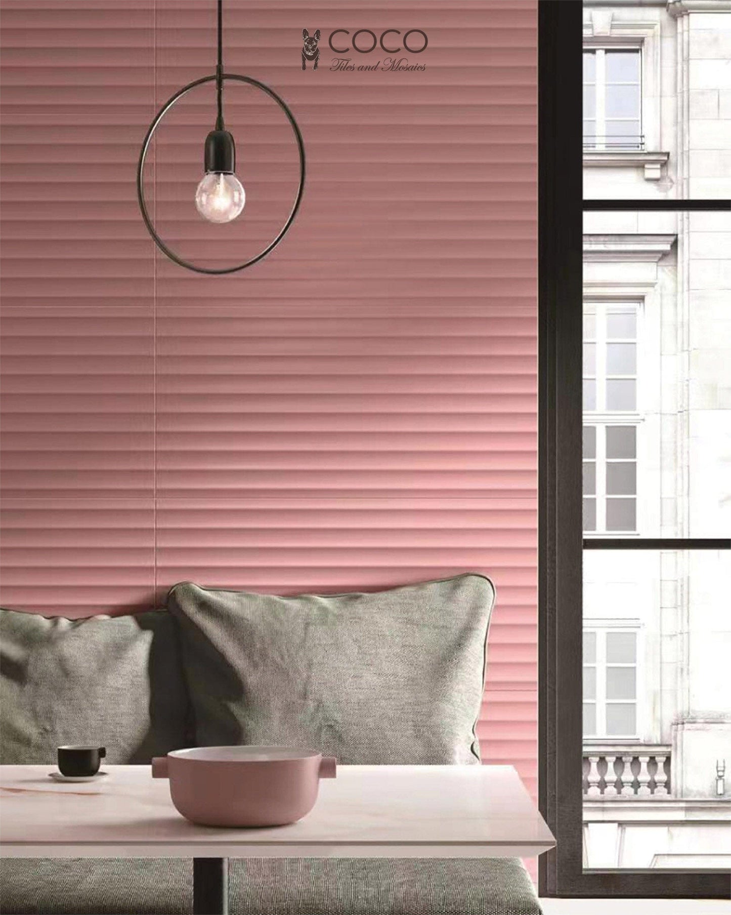 Lake Breeze Series - Blush Satin 300x600mm Ceramic Tile