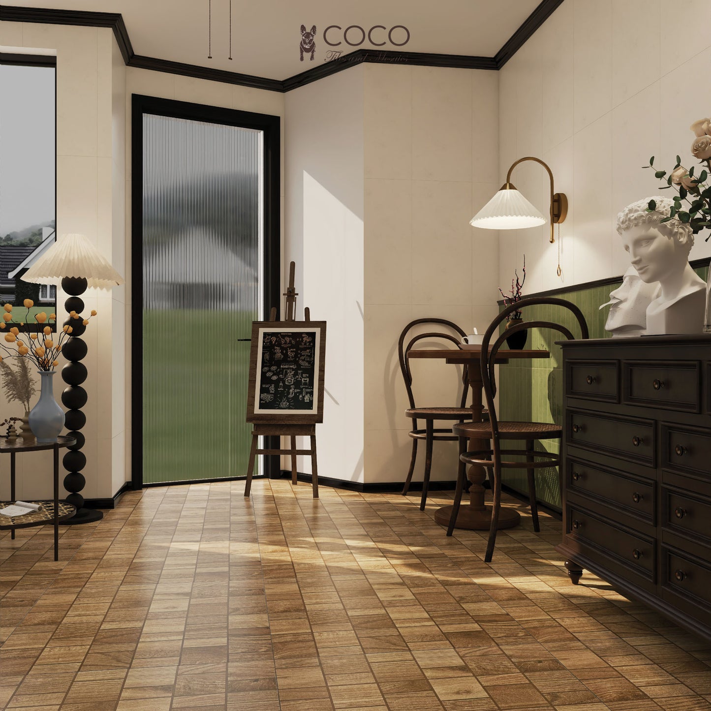 Timberlace Series - Ashveil Matte 600x600mm Porcelain Tile
