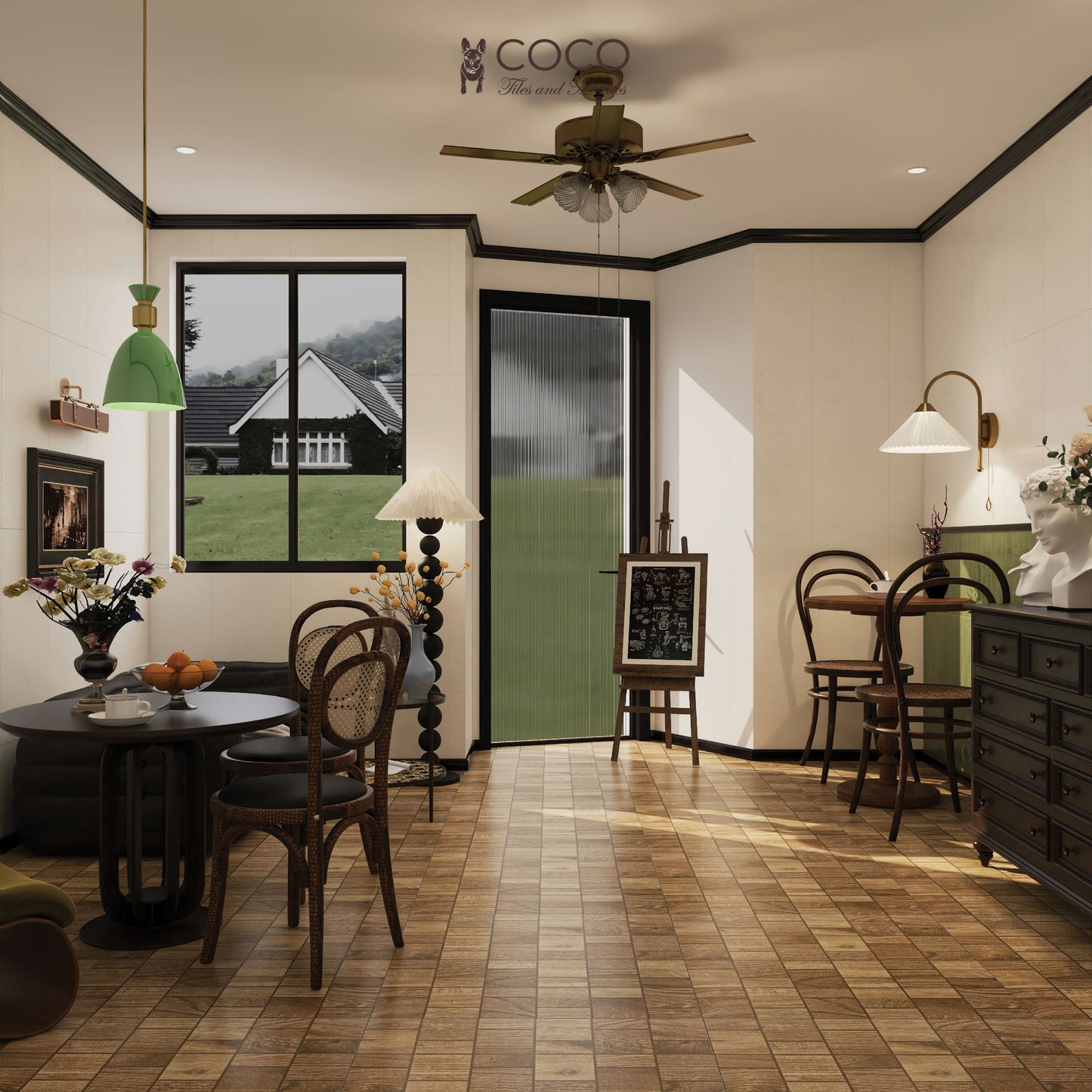 Timberlace Series - Ashveil Matte 600x600mm Porcelain Tile