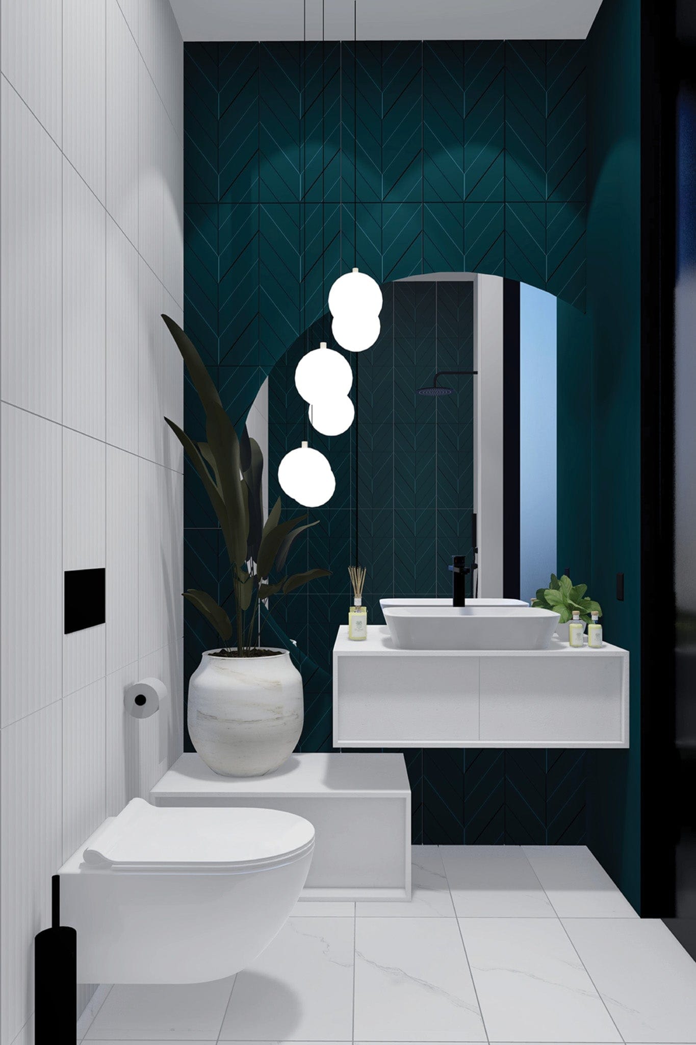Wild Mirage Series - Vaucluse White Satin 300x600mm Ceramic Tile