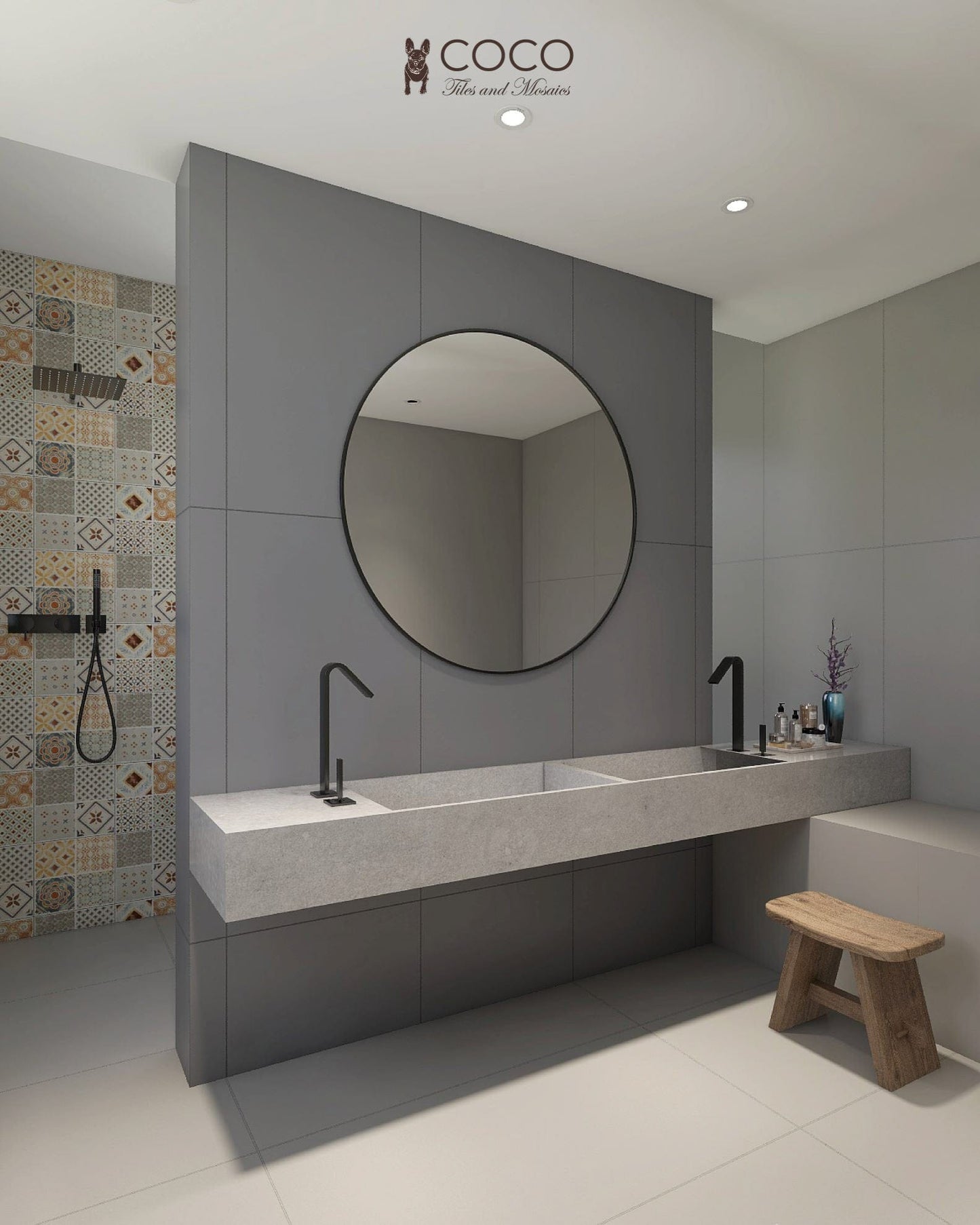 CoCo Starmoon Series - Beaver Satin 600x1200mm Porcelain Tile
