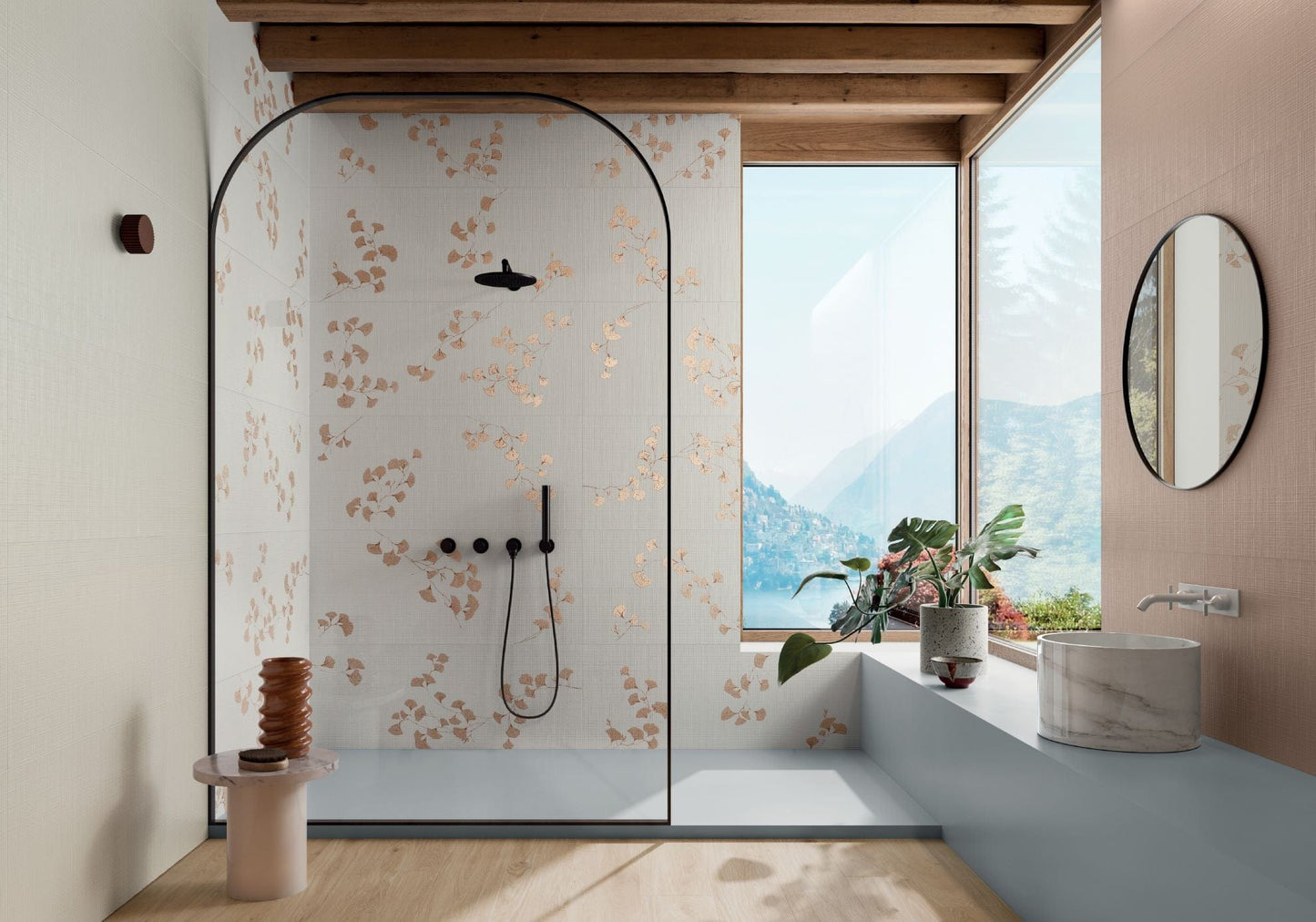 Babylon Series - Rose Embossed Matte 500x1200mm Ceramic Tile