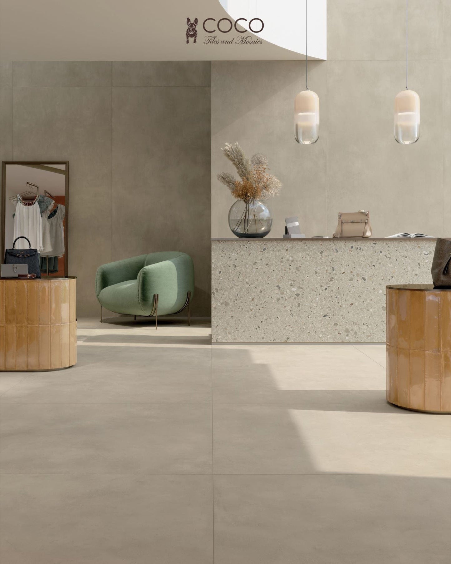 Dune Series - Fosile Matte 600x1200mm Porcelain Tile