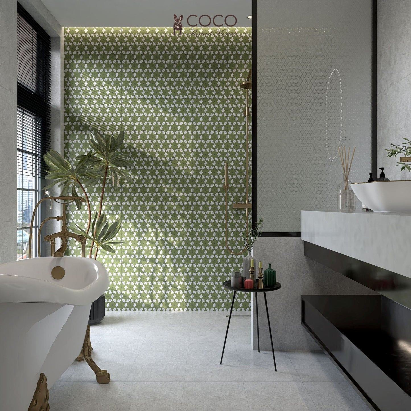Zen Series - Light Grey Matte 300x800mm Porcelain Tile
