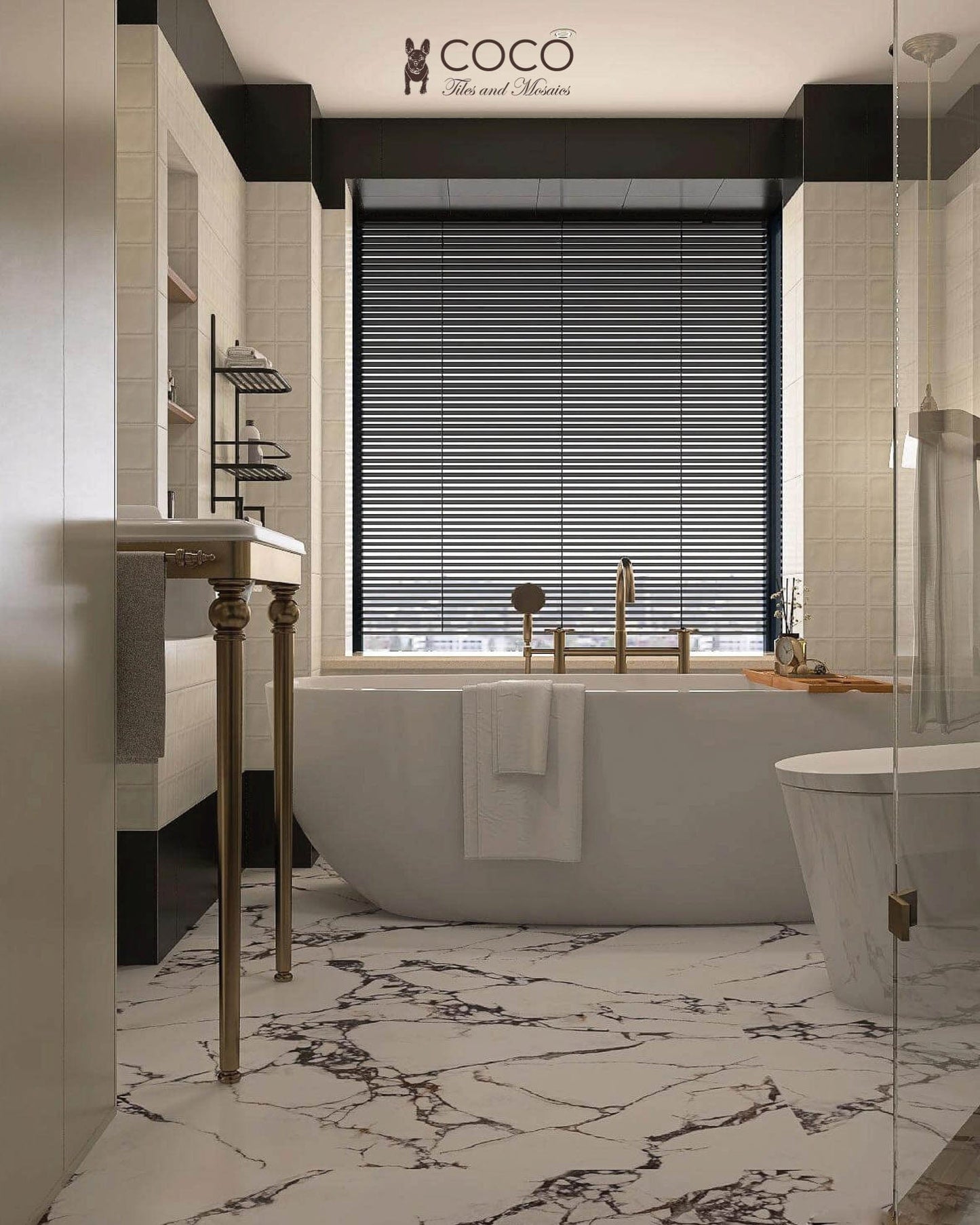 Stellar Veins Series - Burgundy Storm Satin 600x1200mm Porcelain Tile